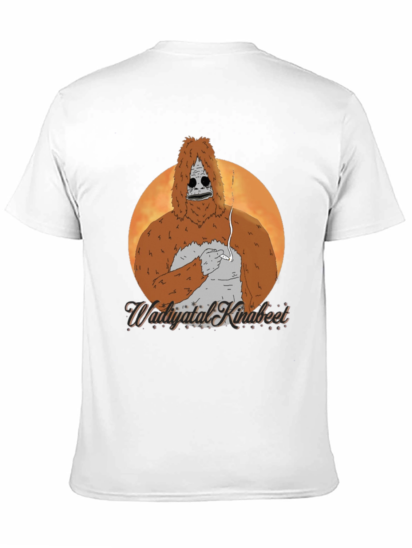 Sasquatch Smoking Tee - Waudiyatal Kindbeet T-Shirt