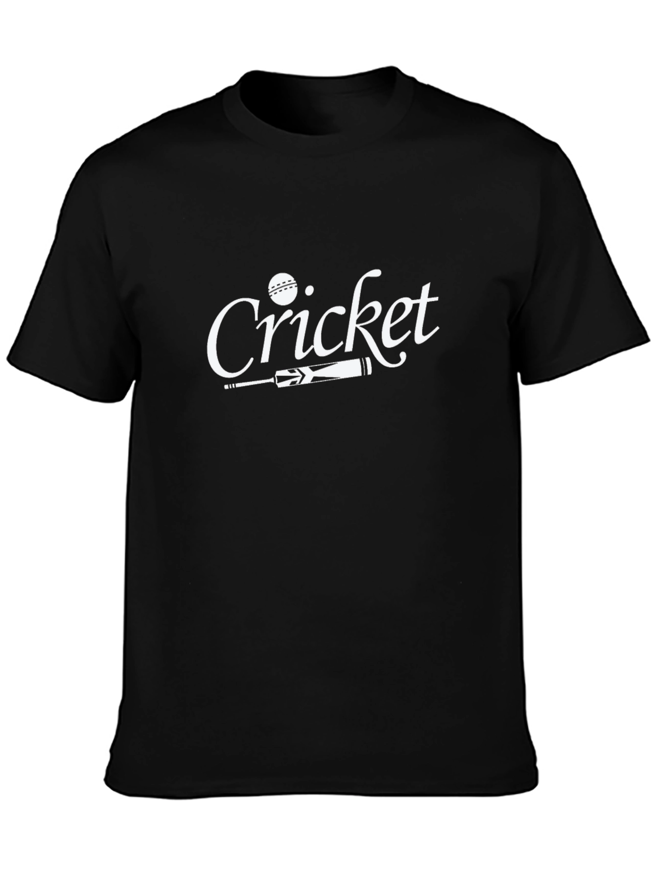 Cricket T-Shirt - Premium Cotton Sports Tee