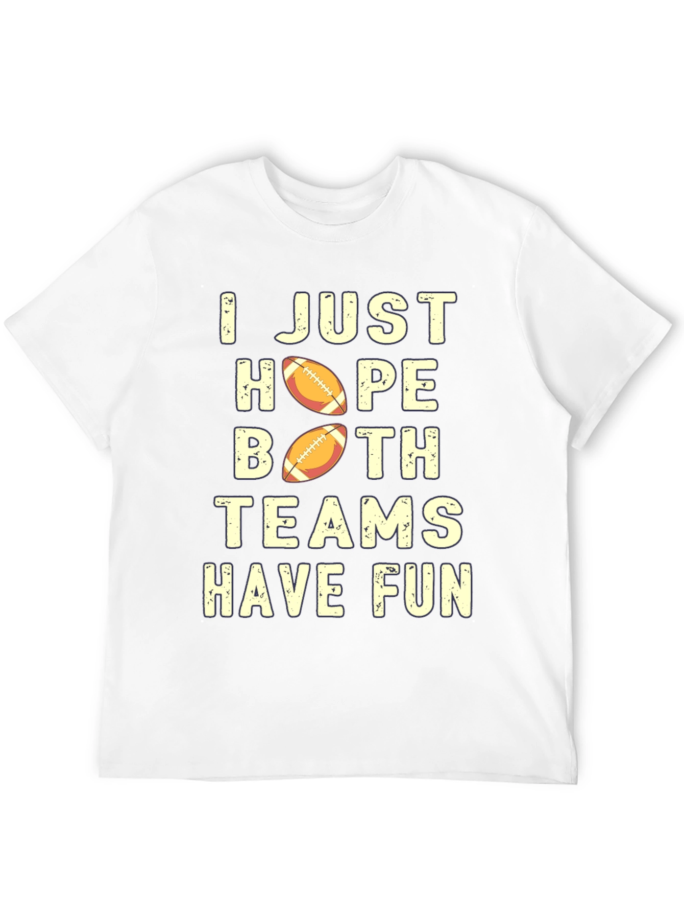 Football Fan T-Shirt - Both Teams Have Fun