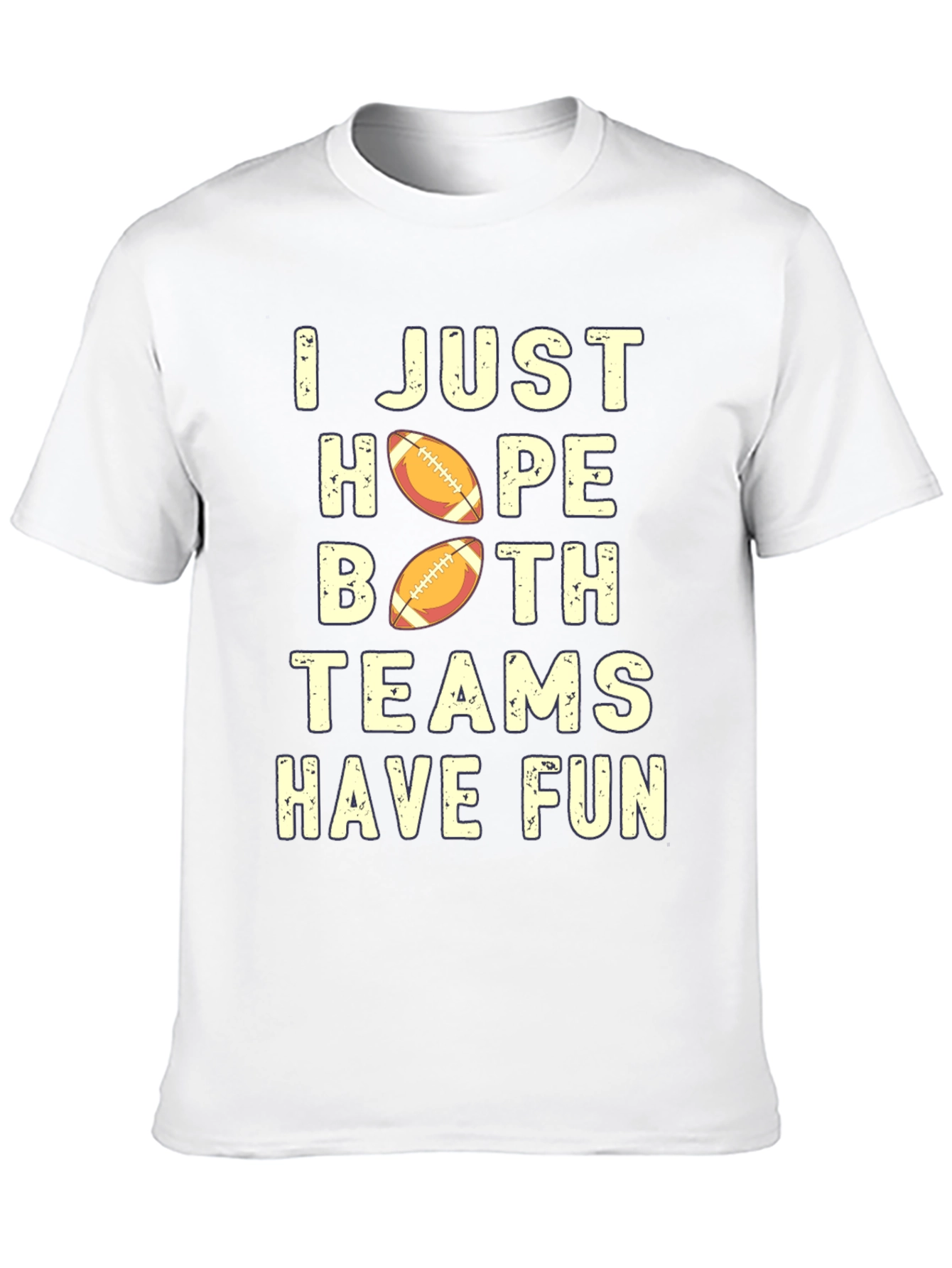 Football Fan T-Shirt - Both Teams Have Fun