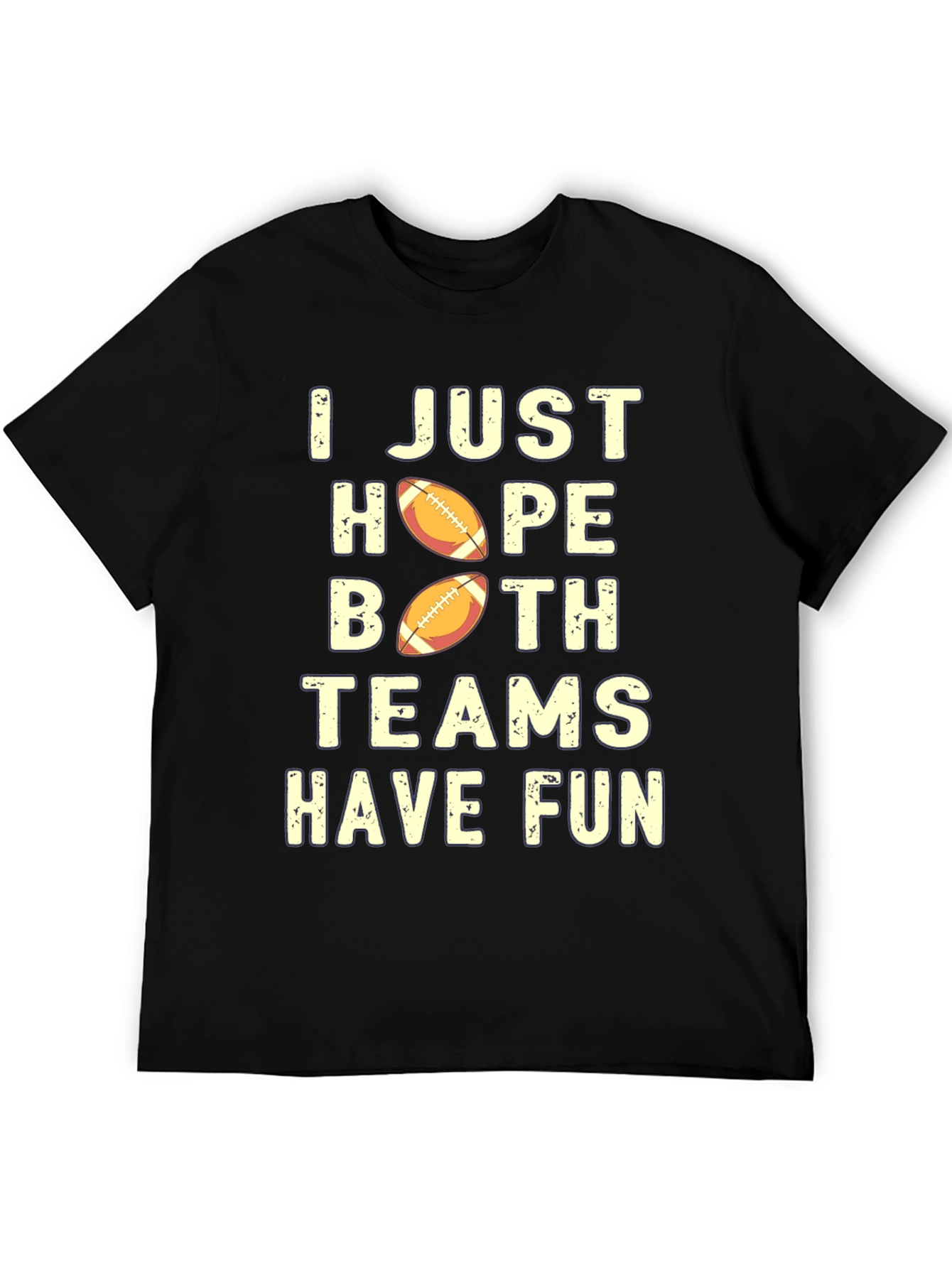 Football Fan T-Shirt - Both Teams Have Fun