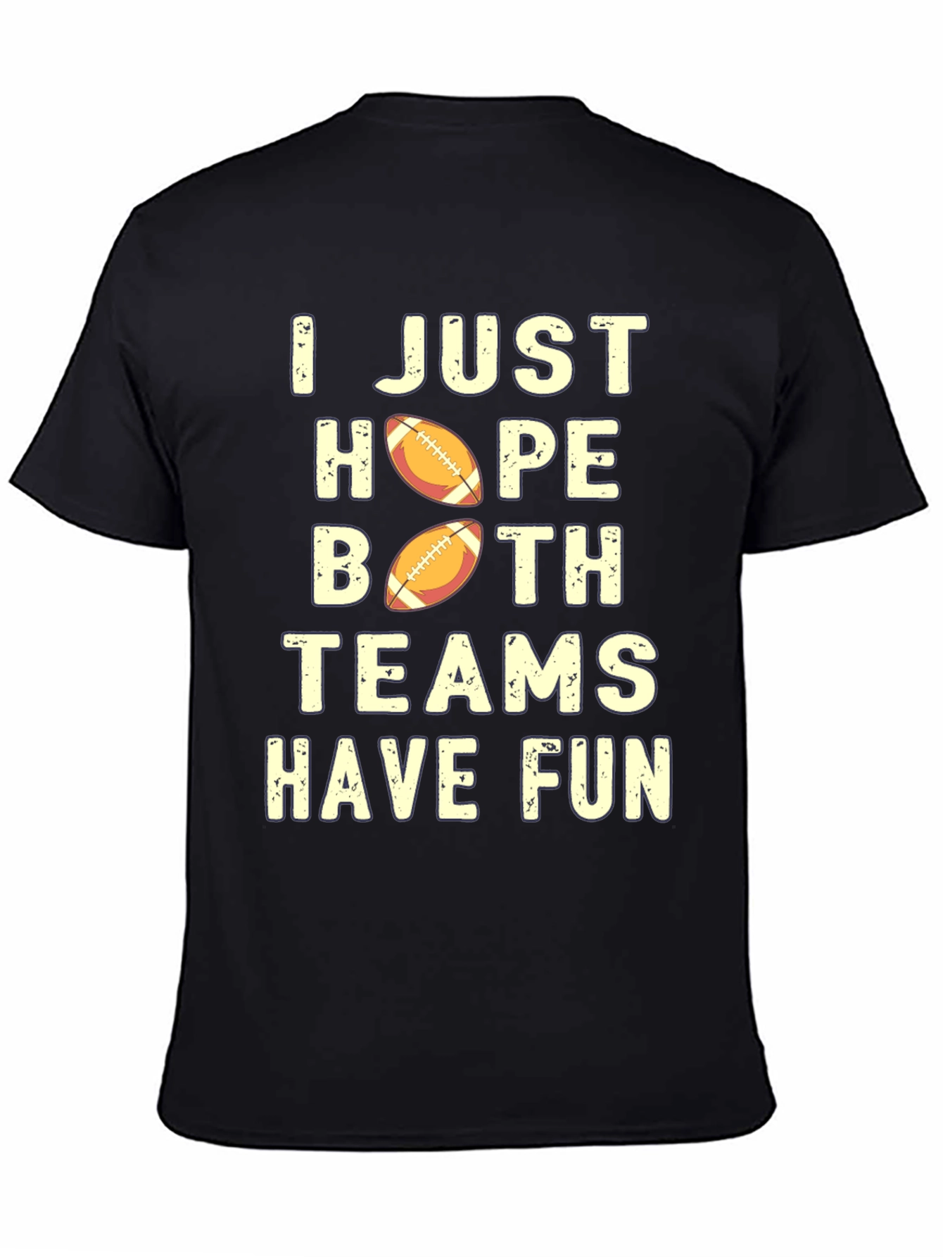 Football Fan T-Shirt - Both Teams Have Fun