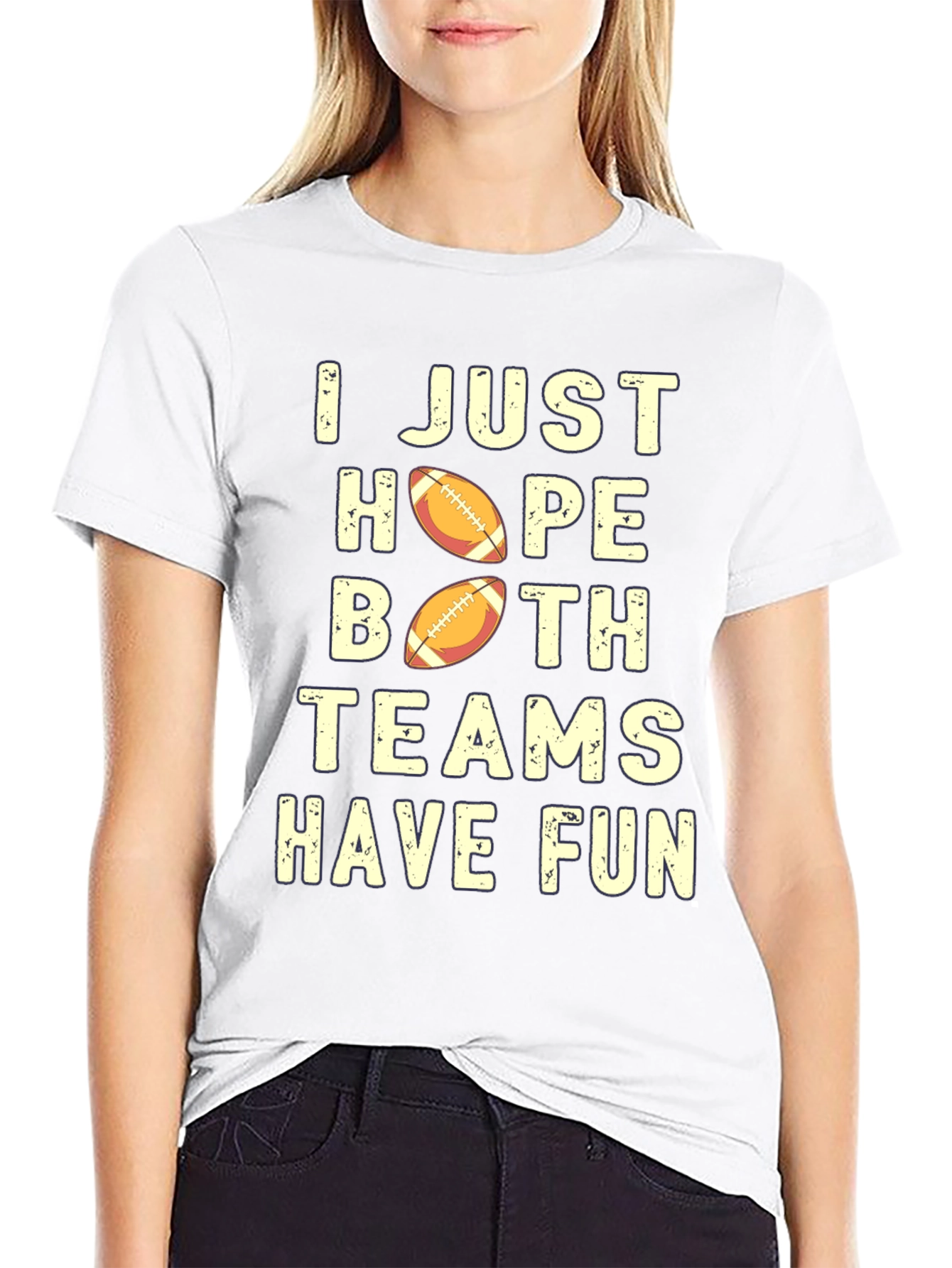 Football Fan T-Shirt - Both Teams Have Fun