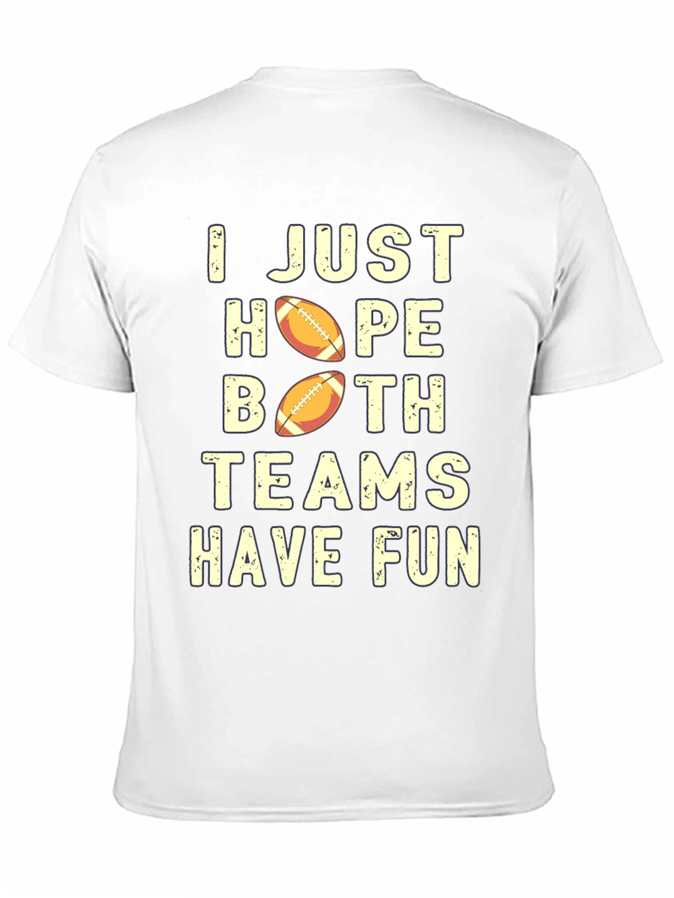 Football Fan T-Shirt - Both Teams Have Fun