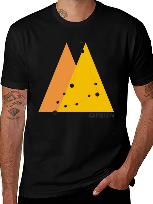 Capricorn Constellation Graphic Tee - Zodiac Style