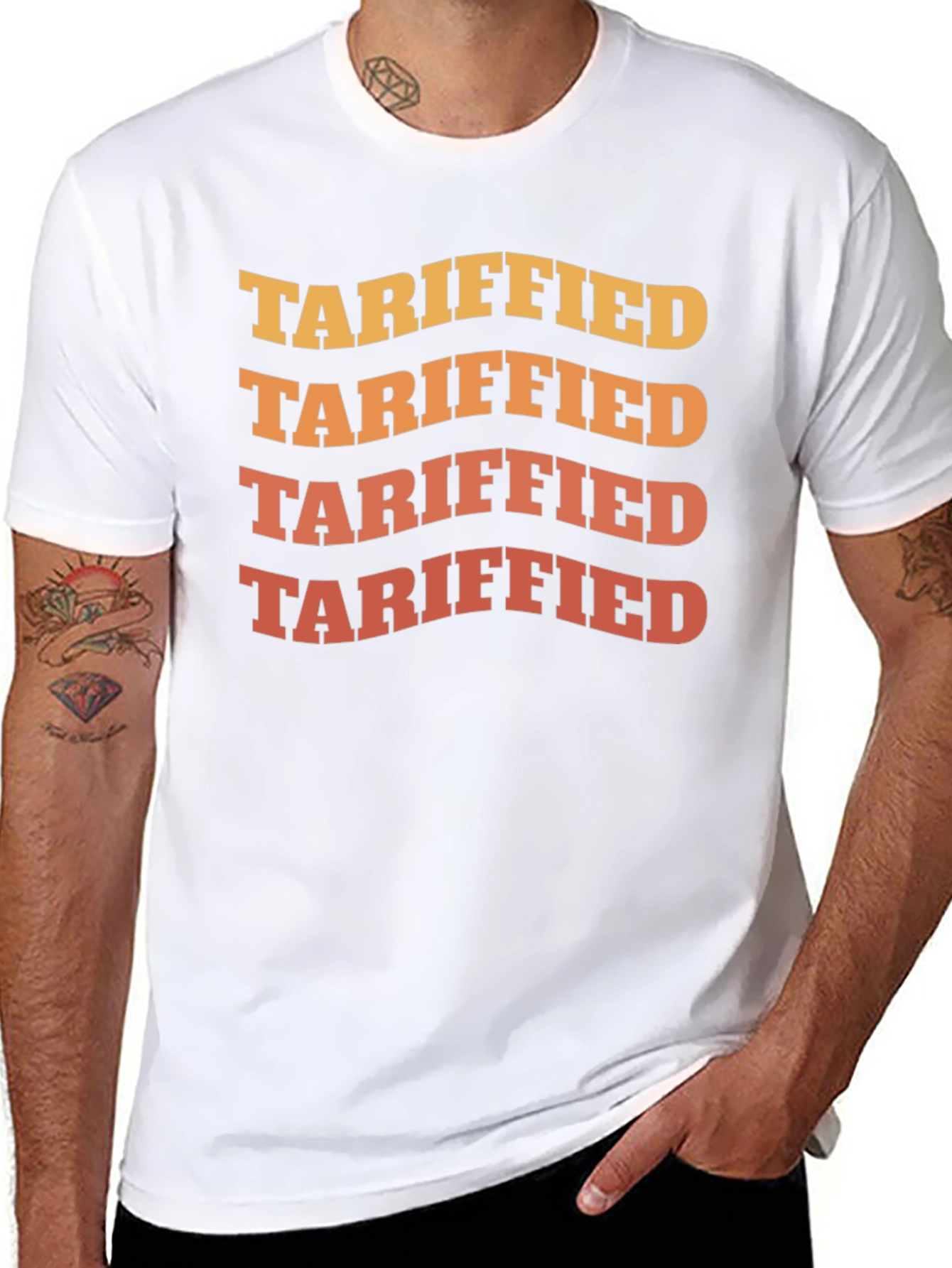 Tariffied Graphic Tee - Retro Style T-Shirt