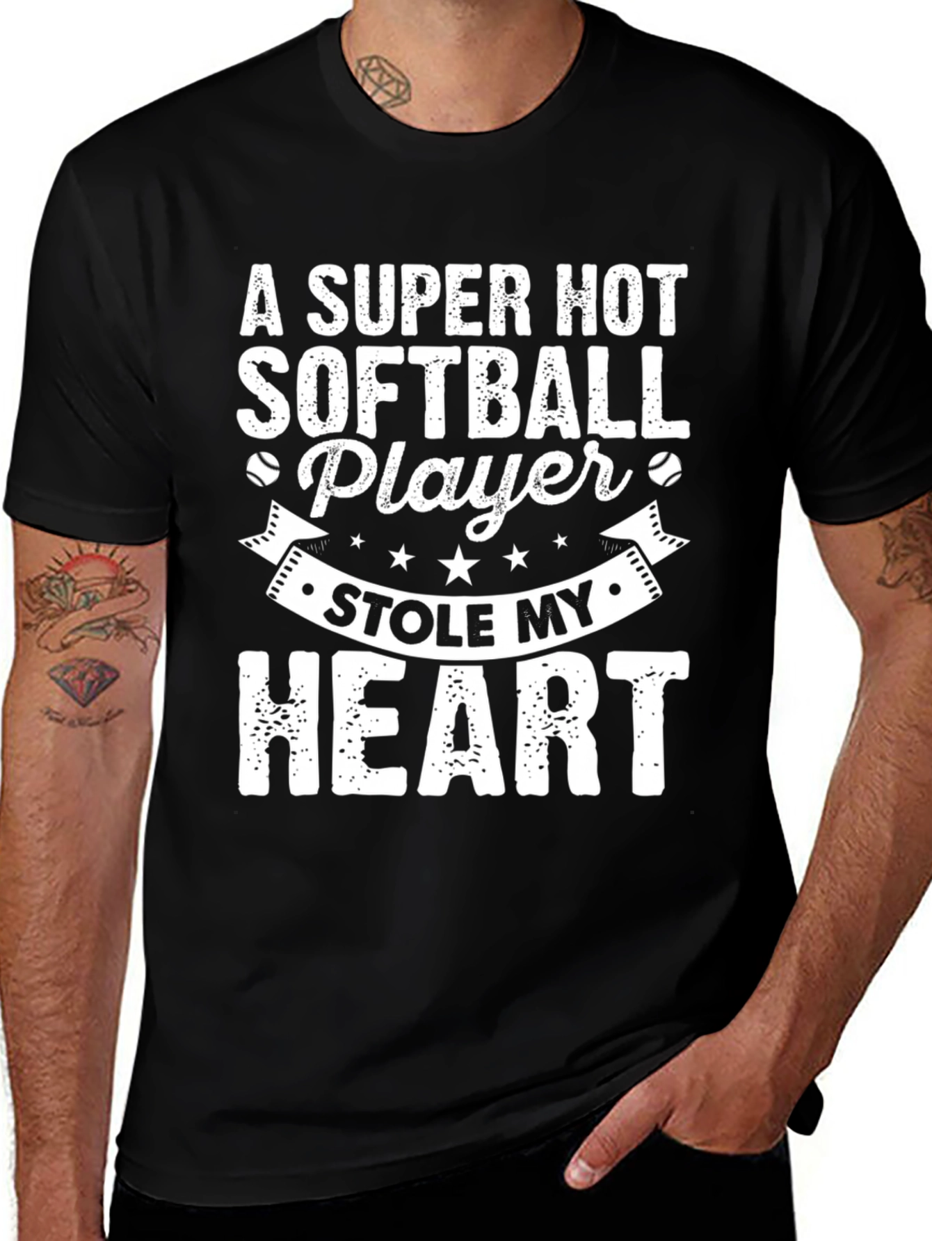 Softball Player Stole My Heart T-Shirt
