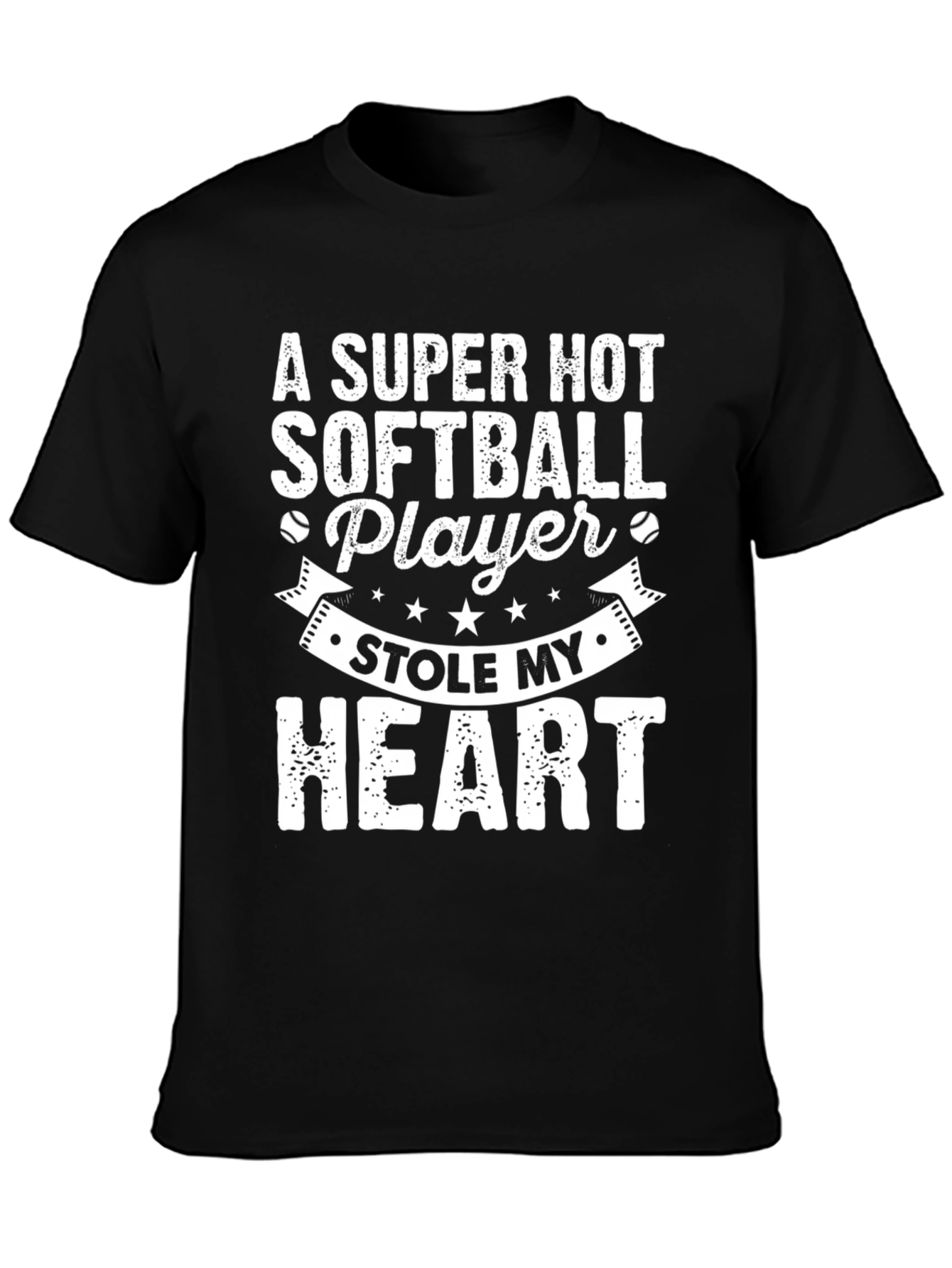 Softball Player Stole My Heart T-Shirt