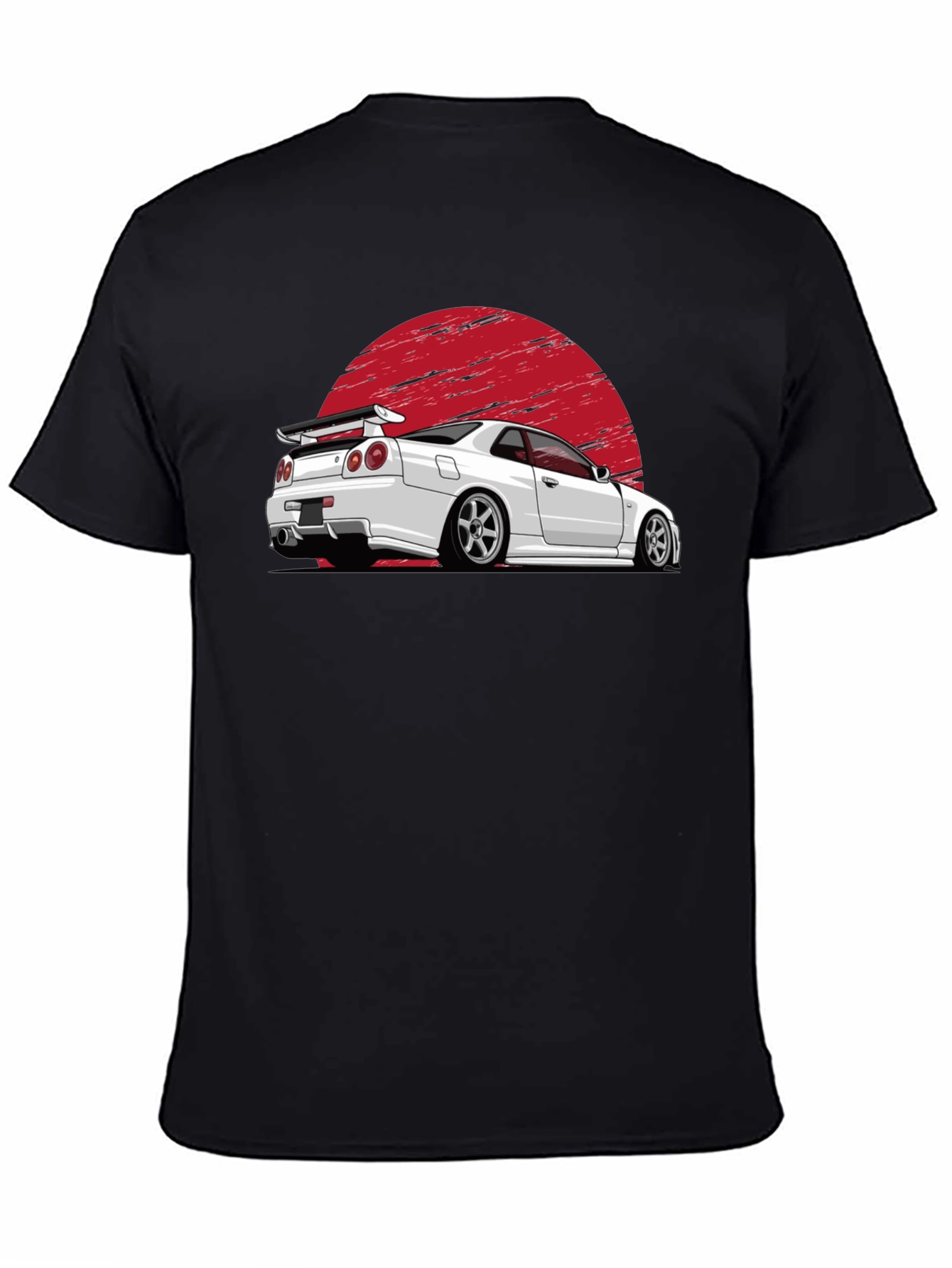 Car Graphic Tee - Skyline Silhouette T-Shirt