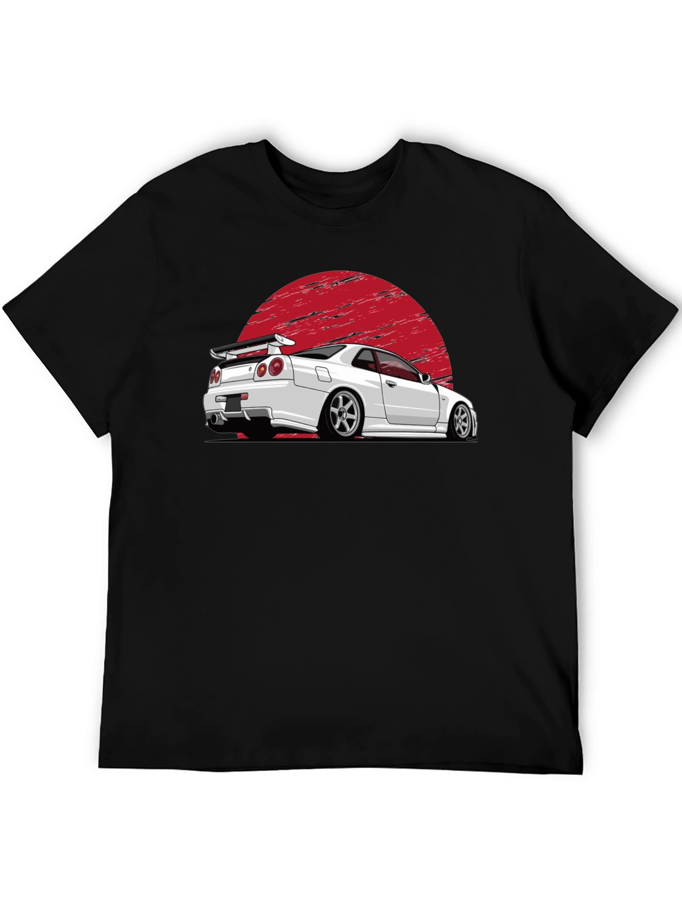 Car Graphic Tee - Skyline Silhouette T-Shirt