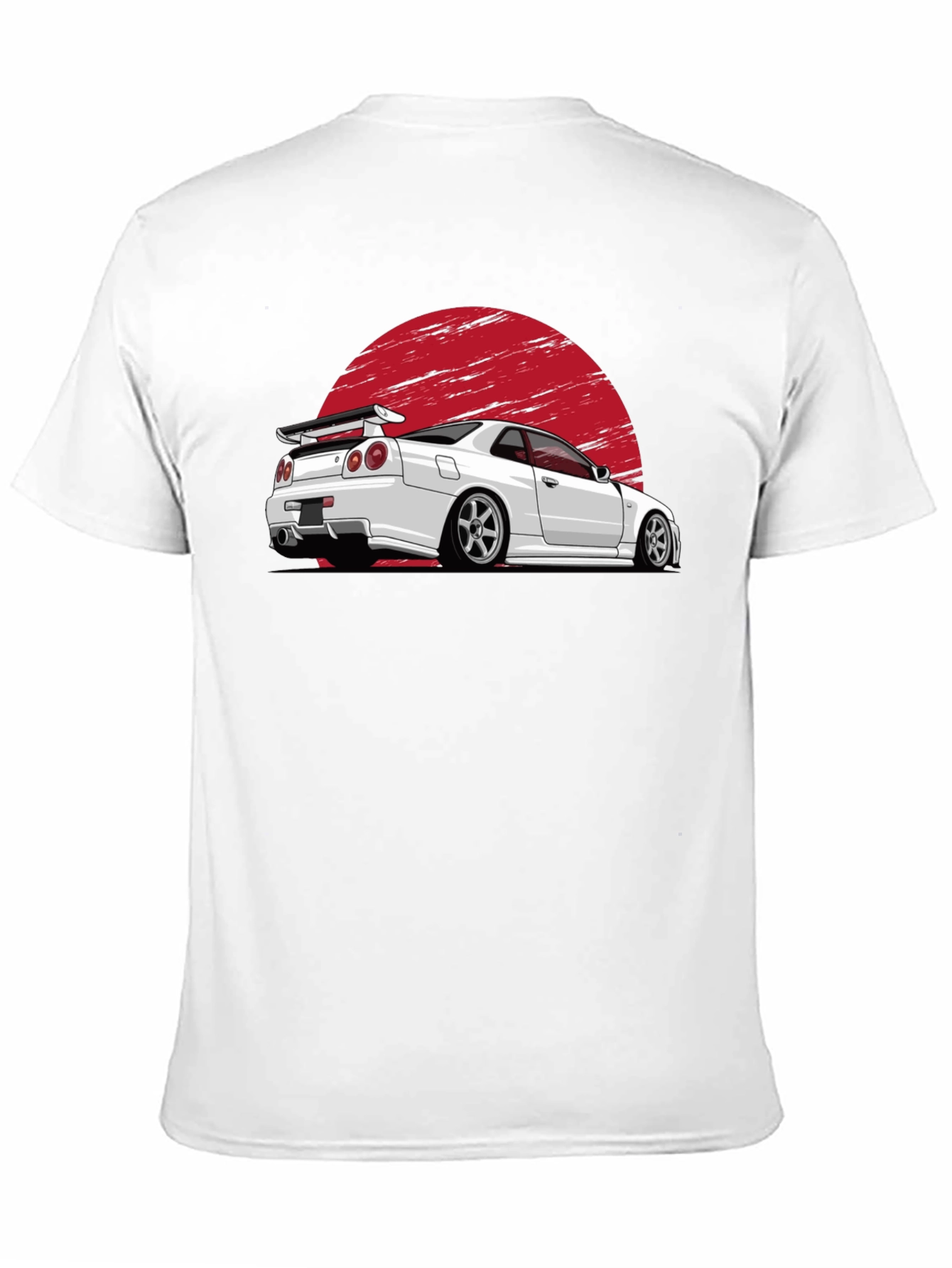 Car Graphic Tee - Skyline Silhouette T-Shirt