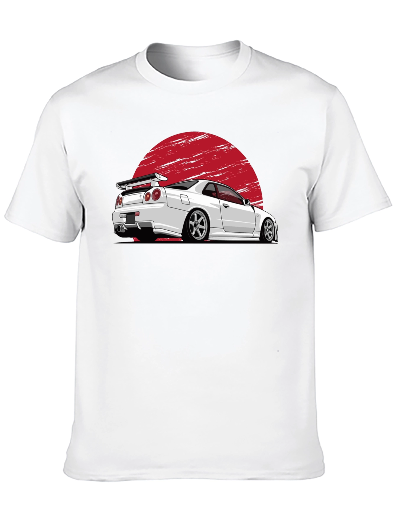 Car Graphic Tee - Skyline Silhouette T-Shirt