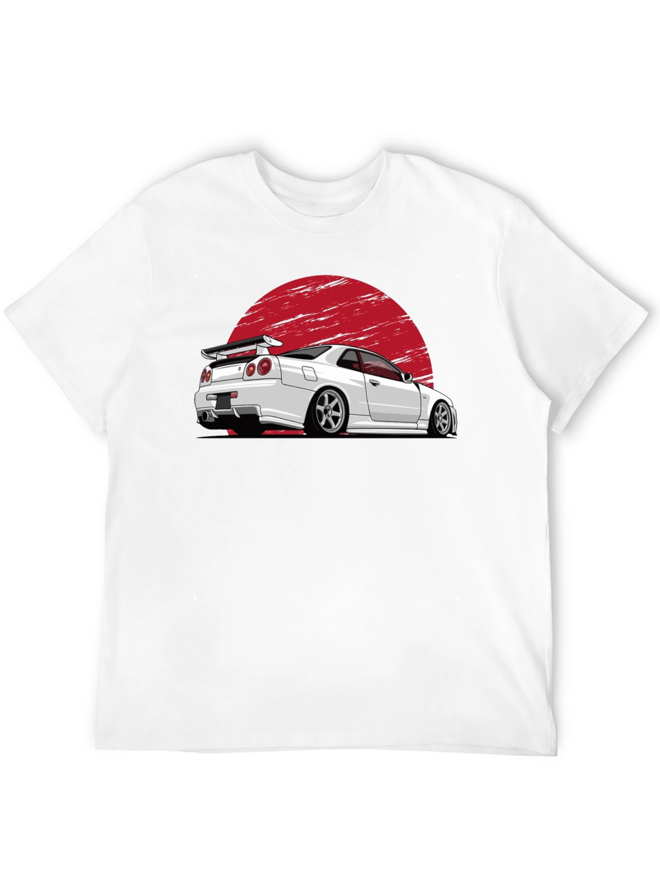 Car Graphic Tee - Skyline Silhouette T-Shirt