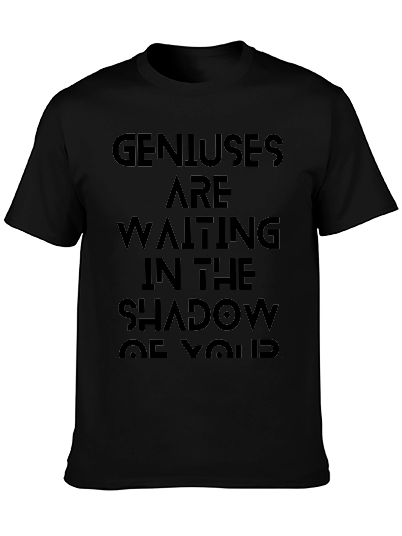 Genius Shadow Black T-Shirt