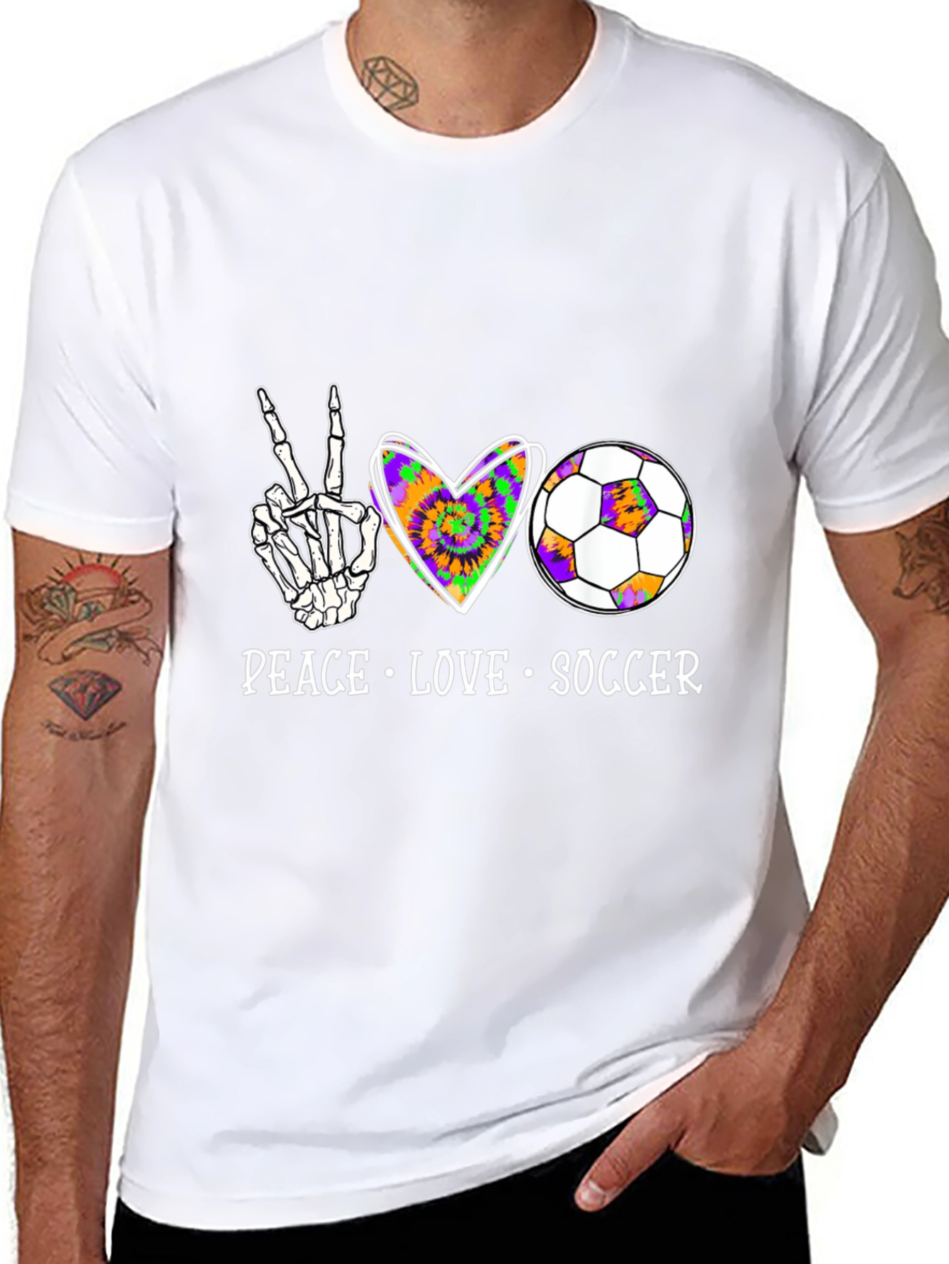 Peace Love Soccer T-Shirt