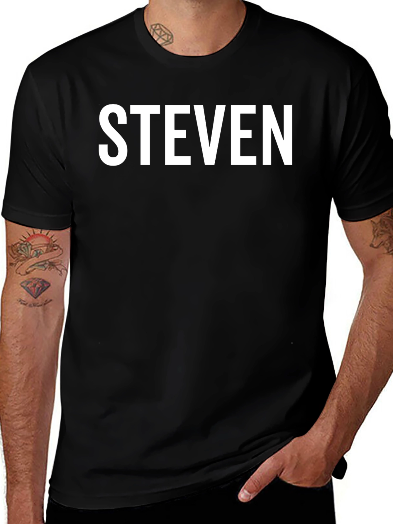 Personalized STEVEN T-Shirt - Custom Name Tee