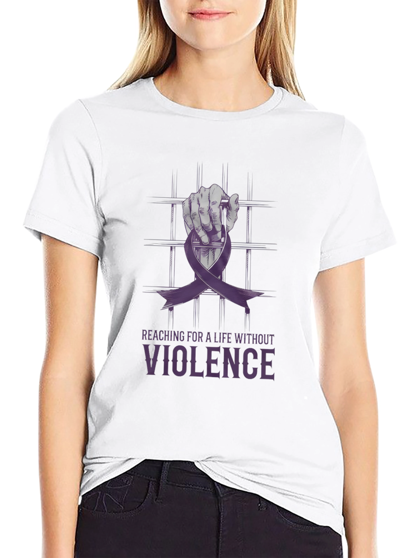 Violence Awareness Graphic Tee