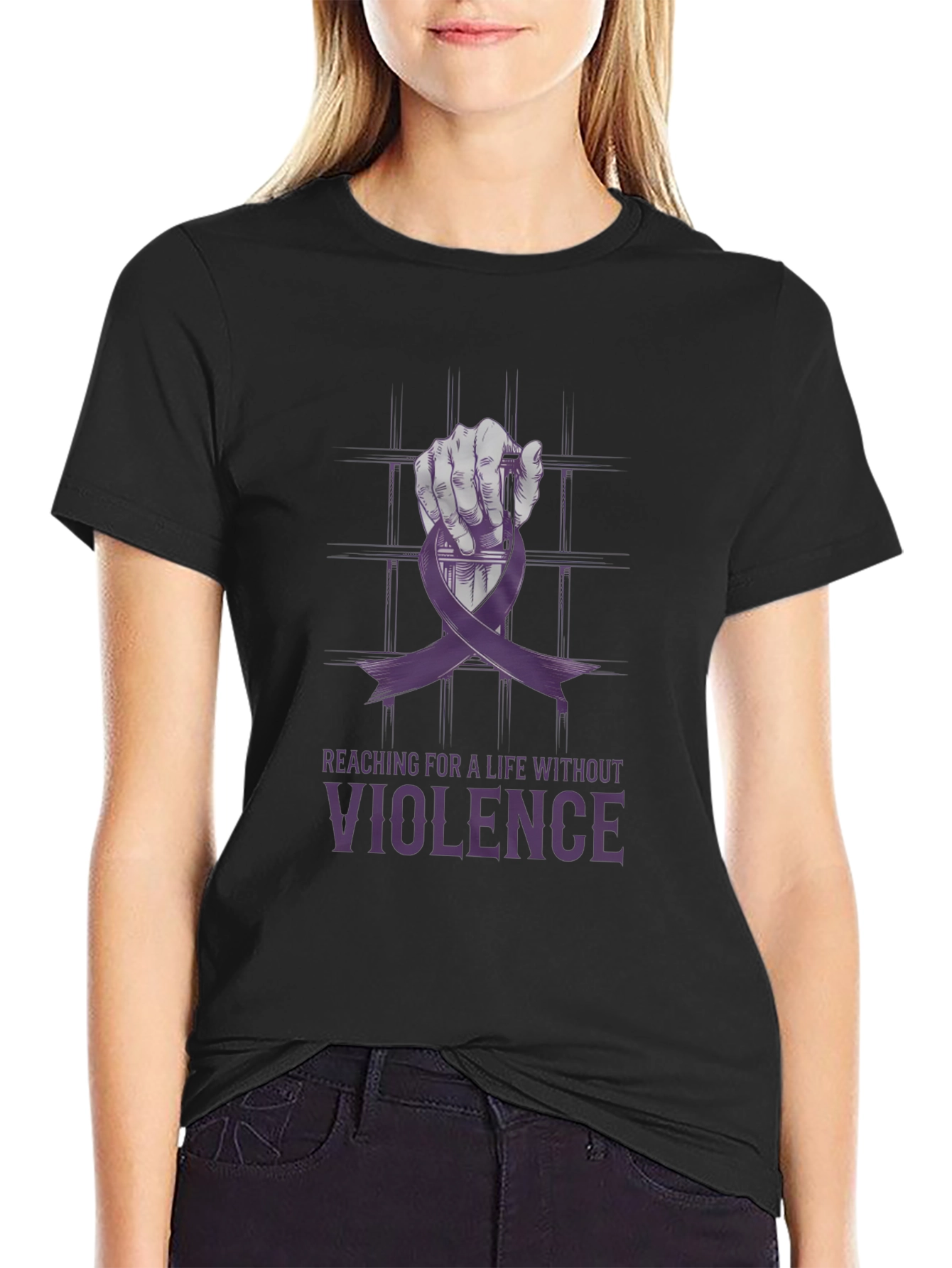 Violence Awareness Graphic Tee