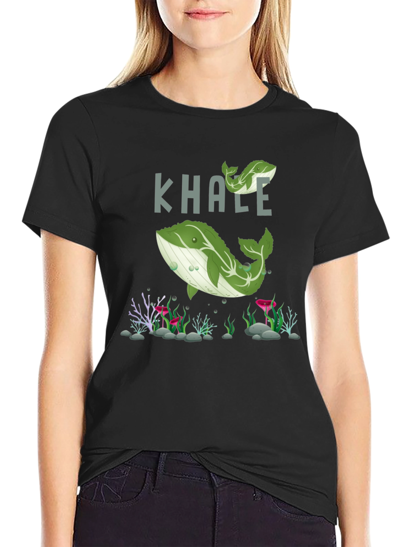 Khale Whale Graphic Tee - Unisex