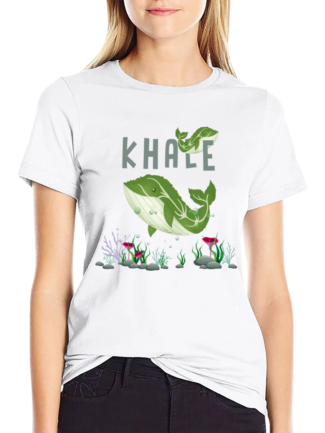 Khale Whale Graphic Tee - Unisex