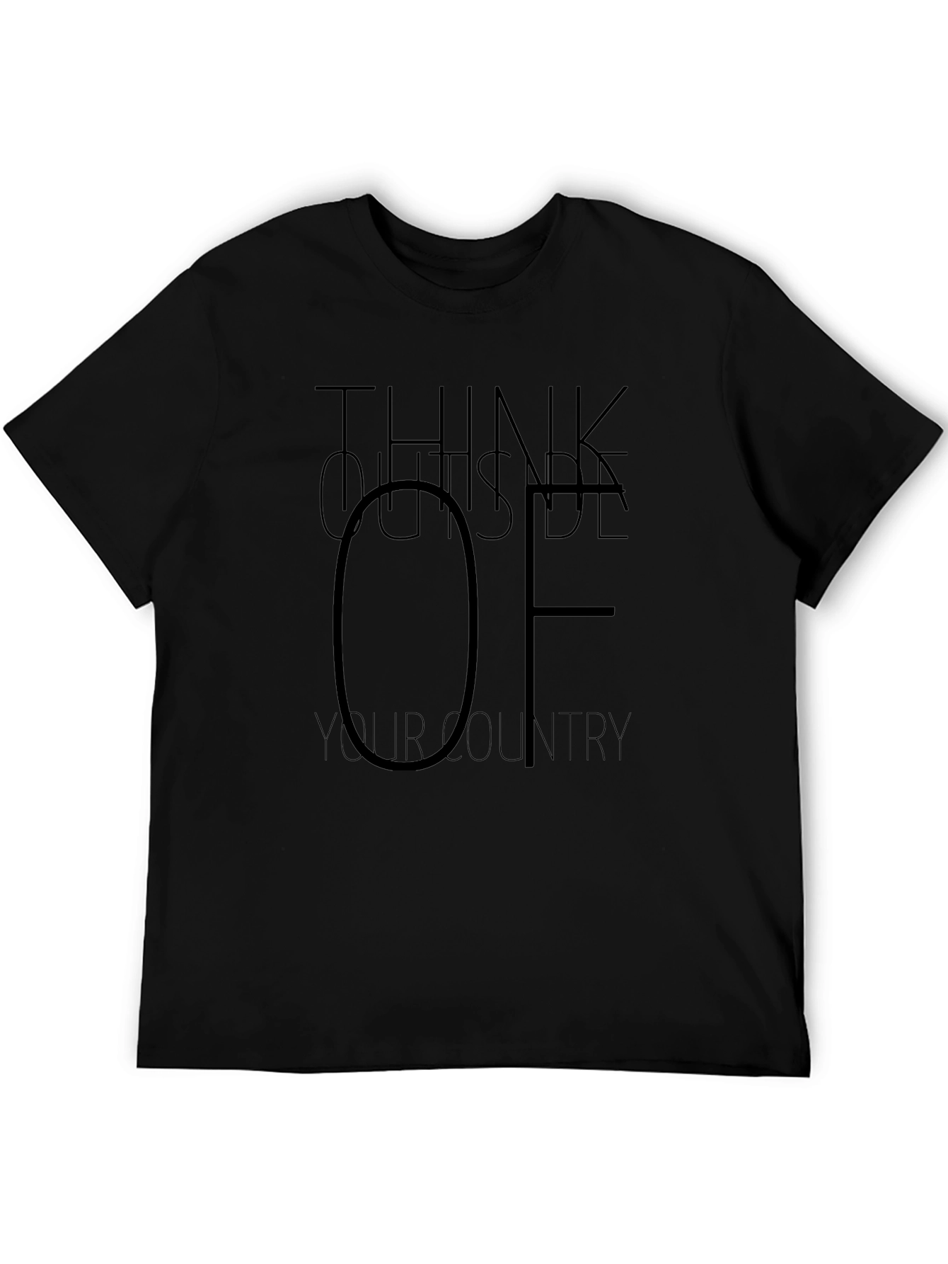 Think Outside T-Shirt - Black