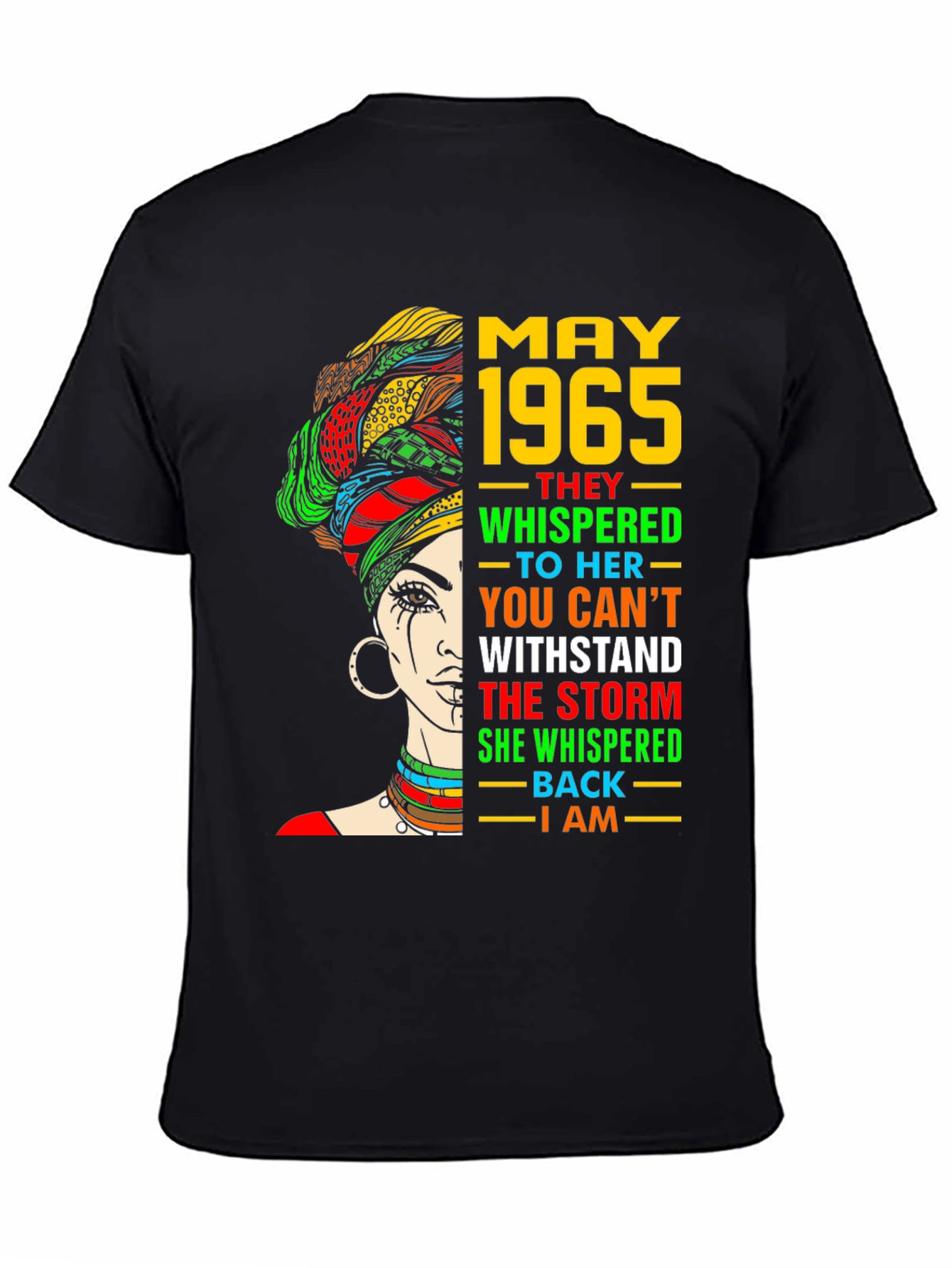 May 1965 Woman T-Shirt - Empowering Birthday Gift