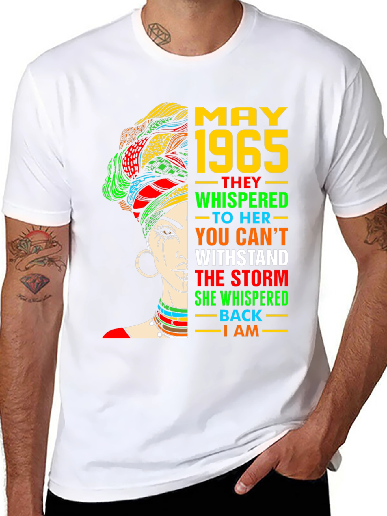 May 1965 Woman T-Shirt - Empowering Birthday Gift