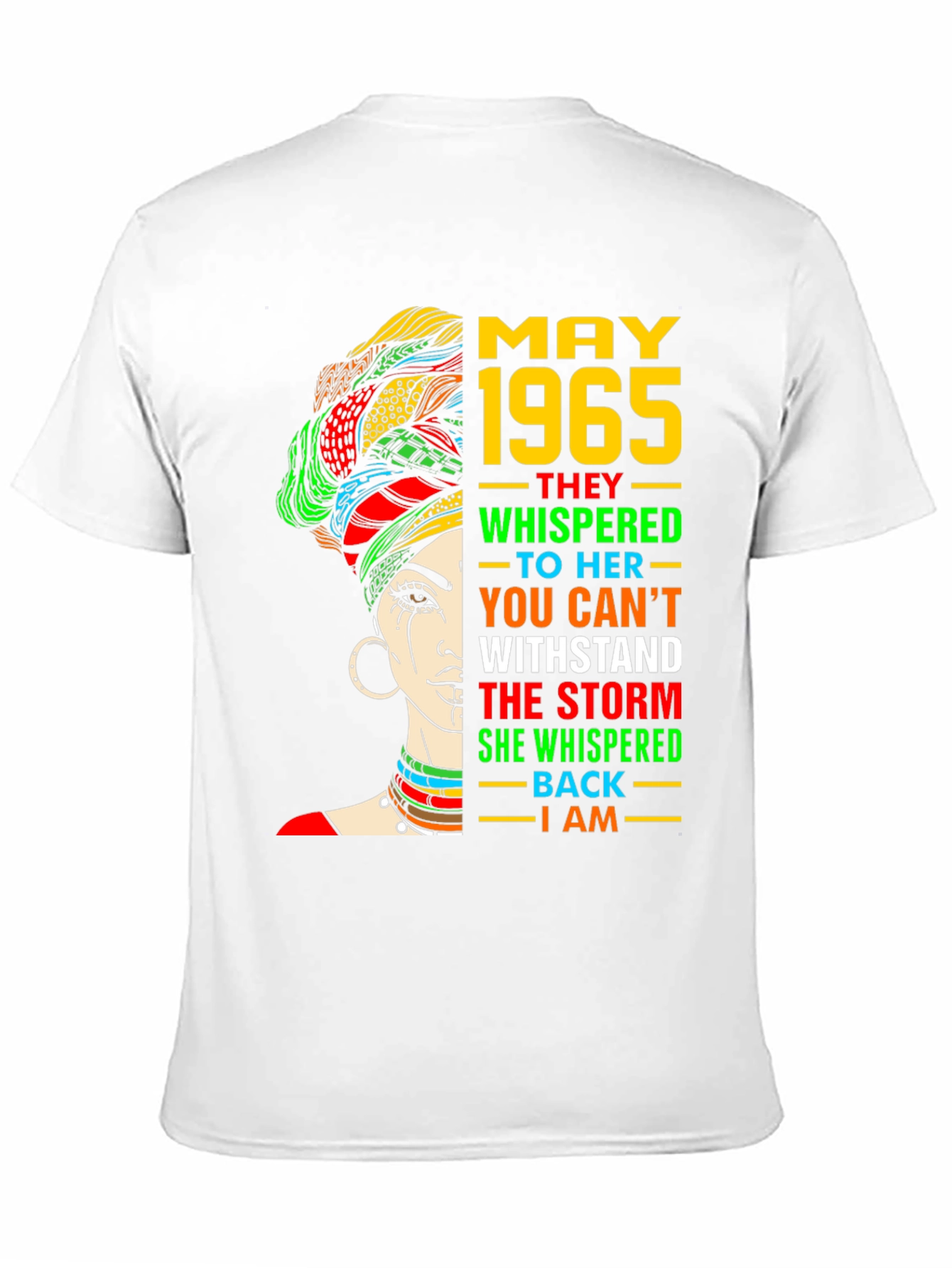 May 1965 Woman T-Shirt - Empowering Birthday Gift