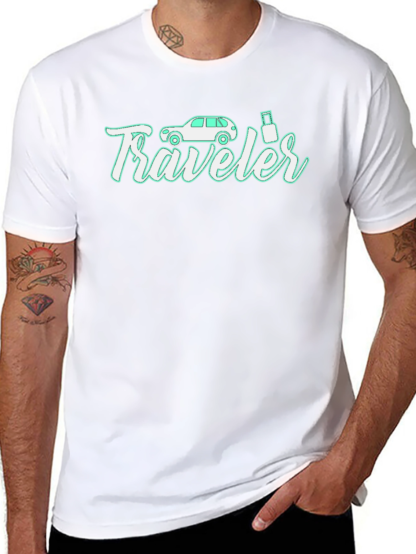 Traveler Graphic Tee - Adventure Awaits!