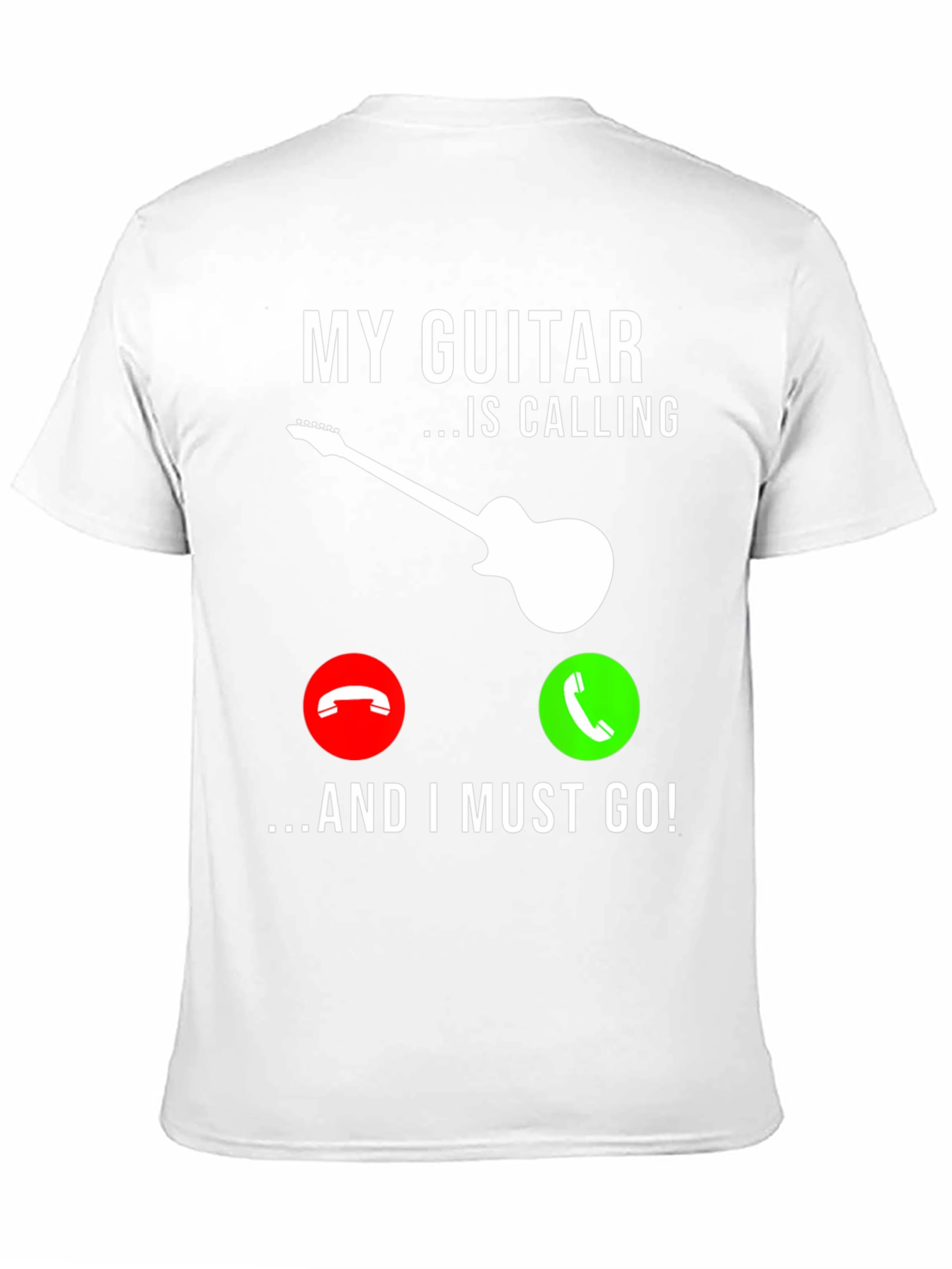 My Guitar Is Calling T-Shirt - Musician Graphic Tee