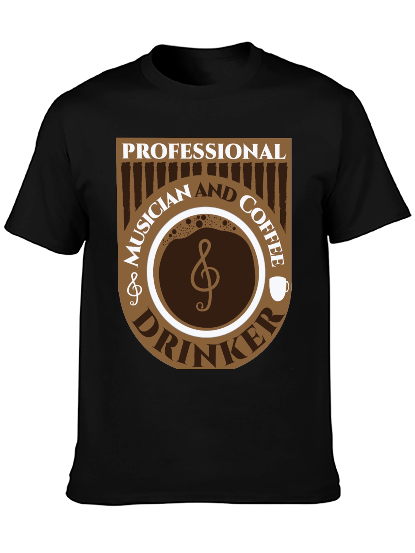 Musician & Coffee Drinker Graphic Tee