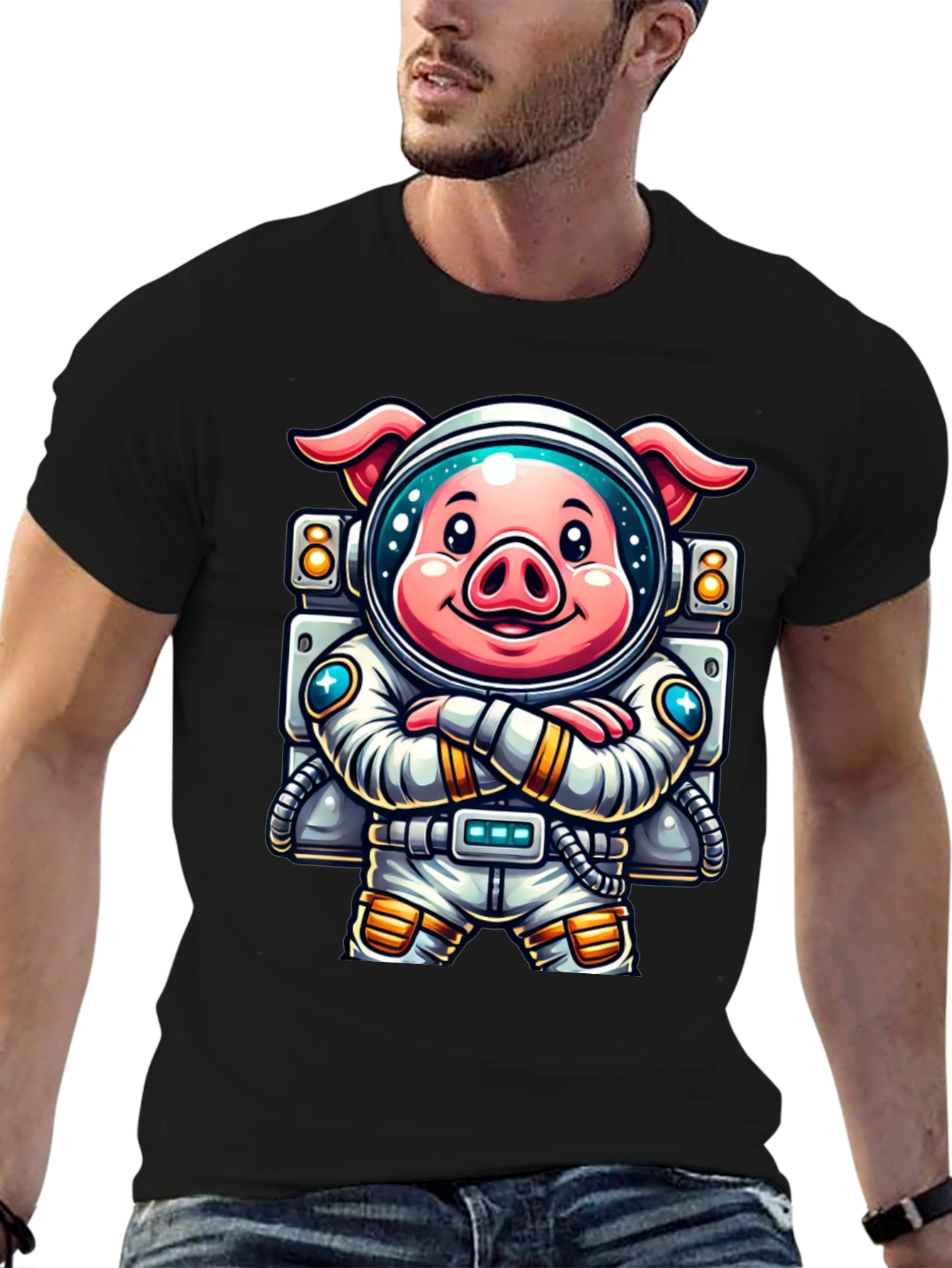Astronaut Pig T-Shirt