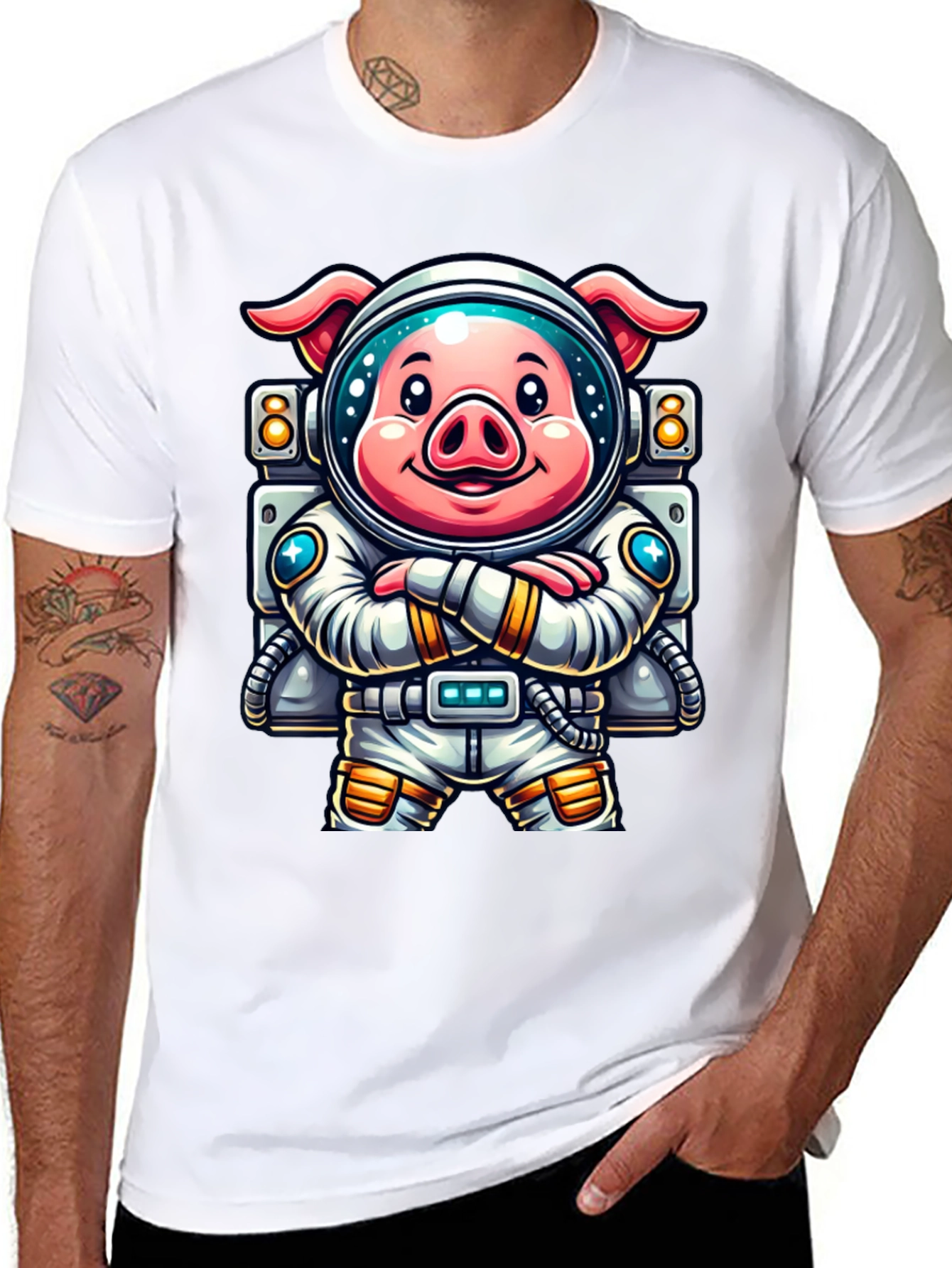 Astronaut Pig T-Shirt