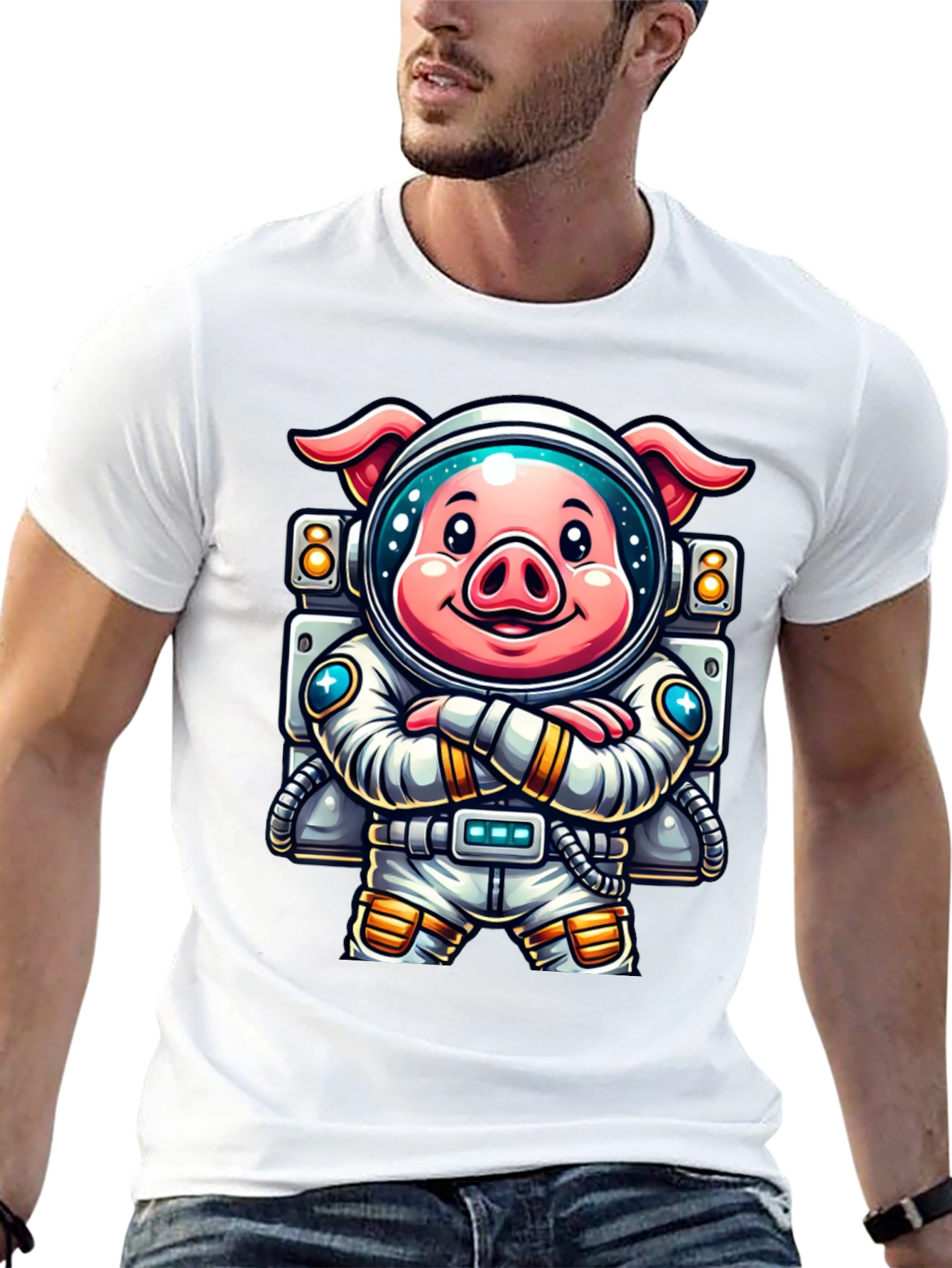 Astronaut Pig T-Shirt