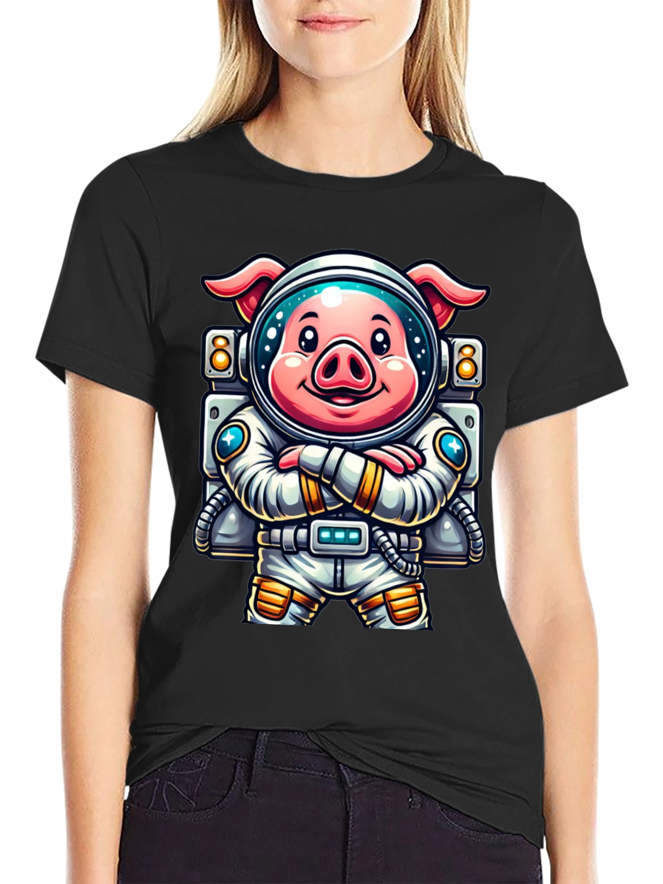 Astronaut Pig T-Shirt