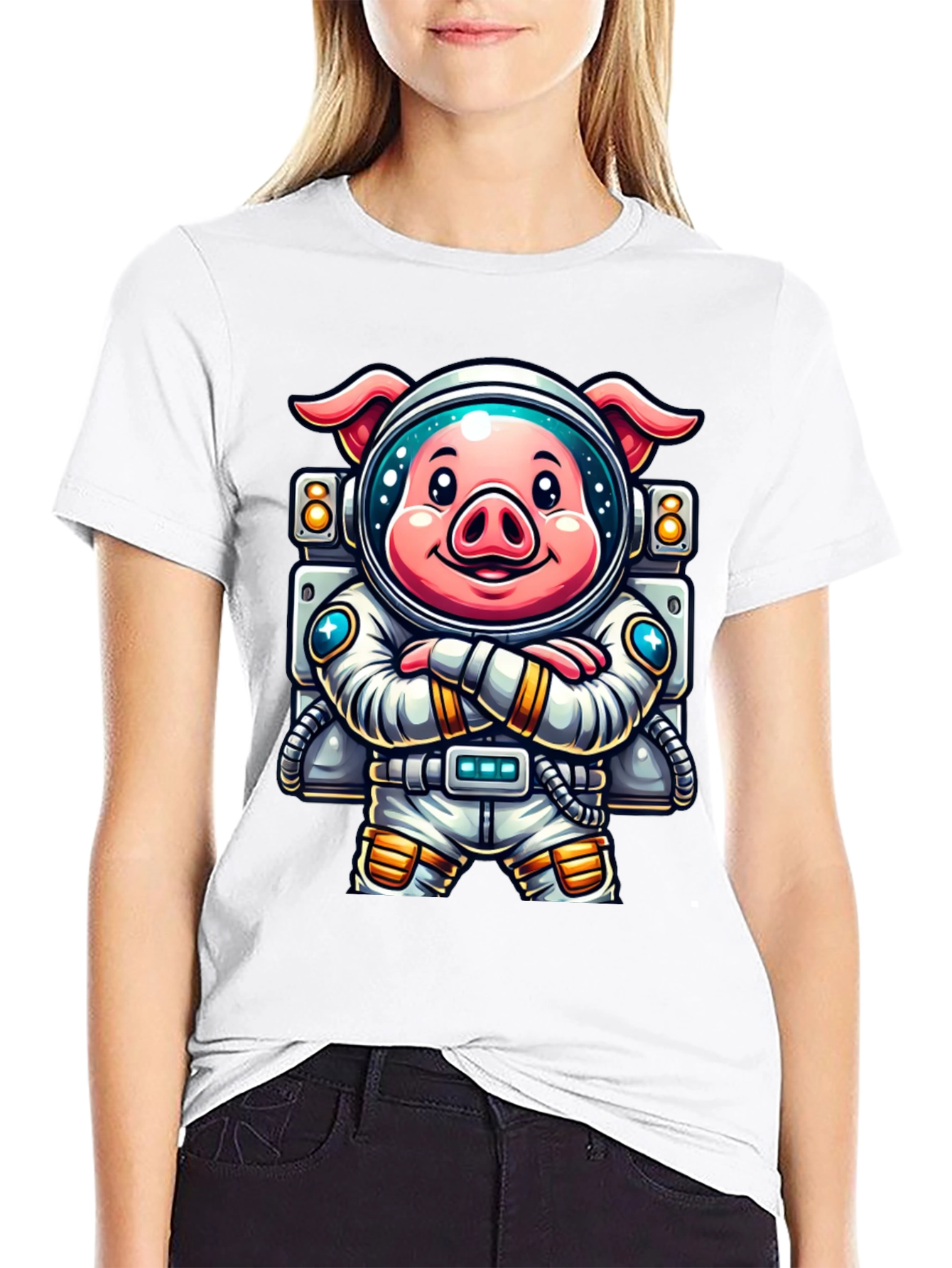 Astronaut Pig T-Shirt