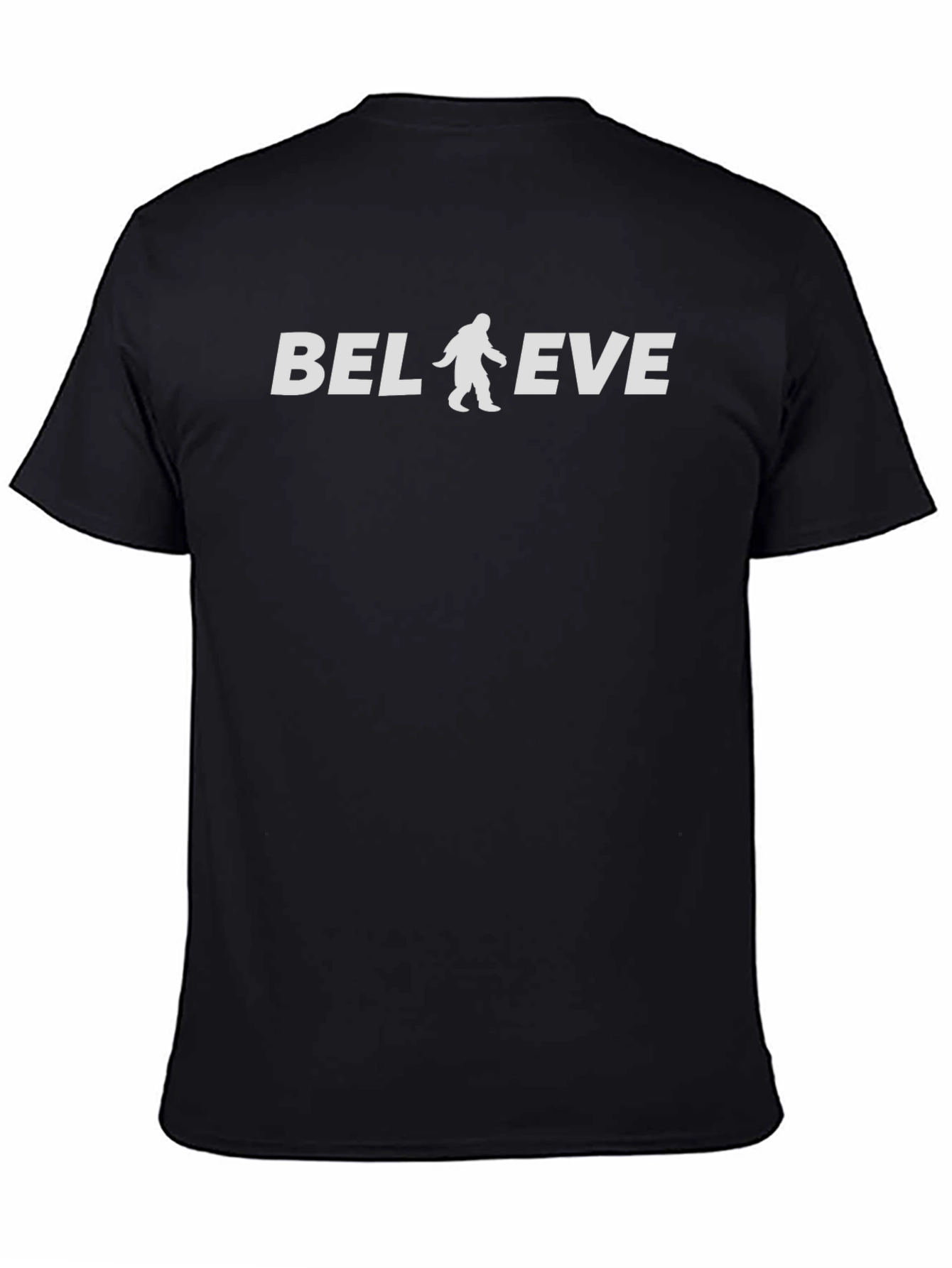 Believe Bigfoot T-Shirt - Black