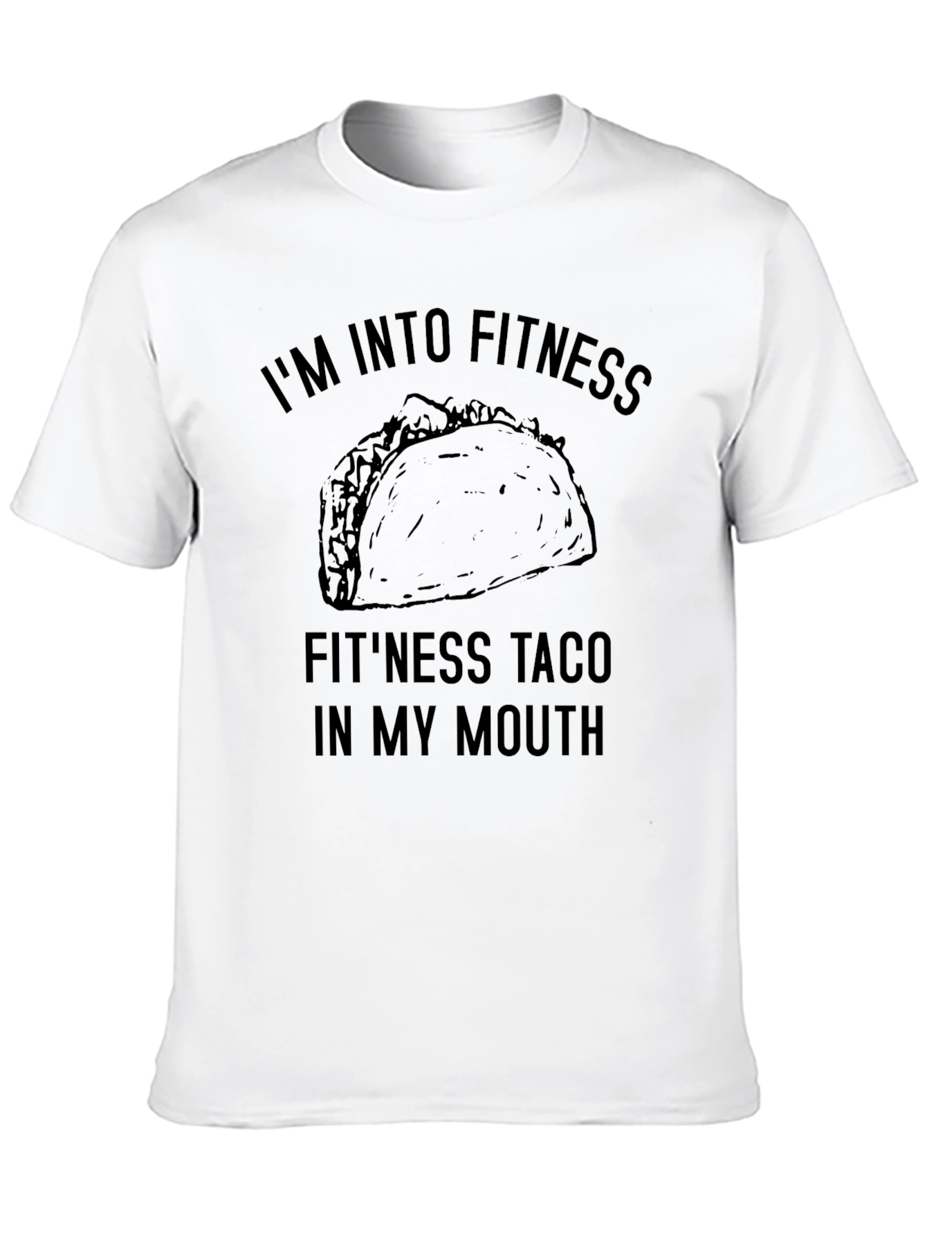 Fitness Taco Black T-Shirt