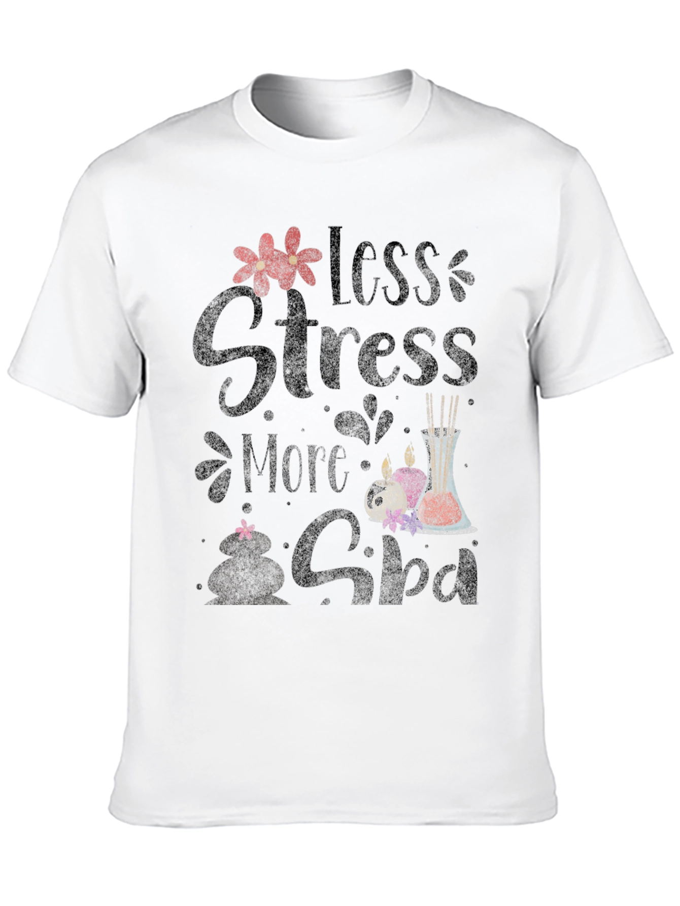 Less Stress More Spa Graphic Tee