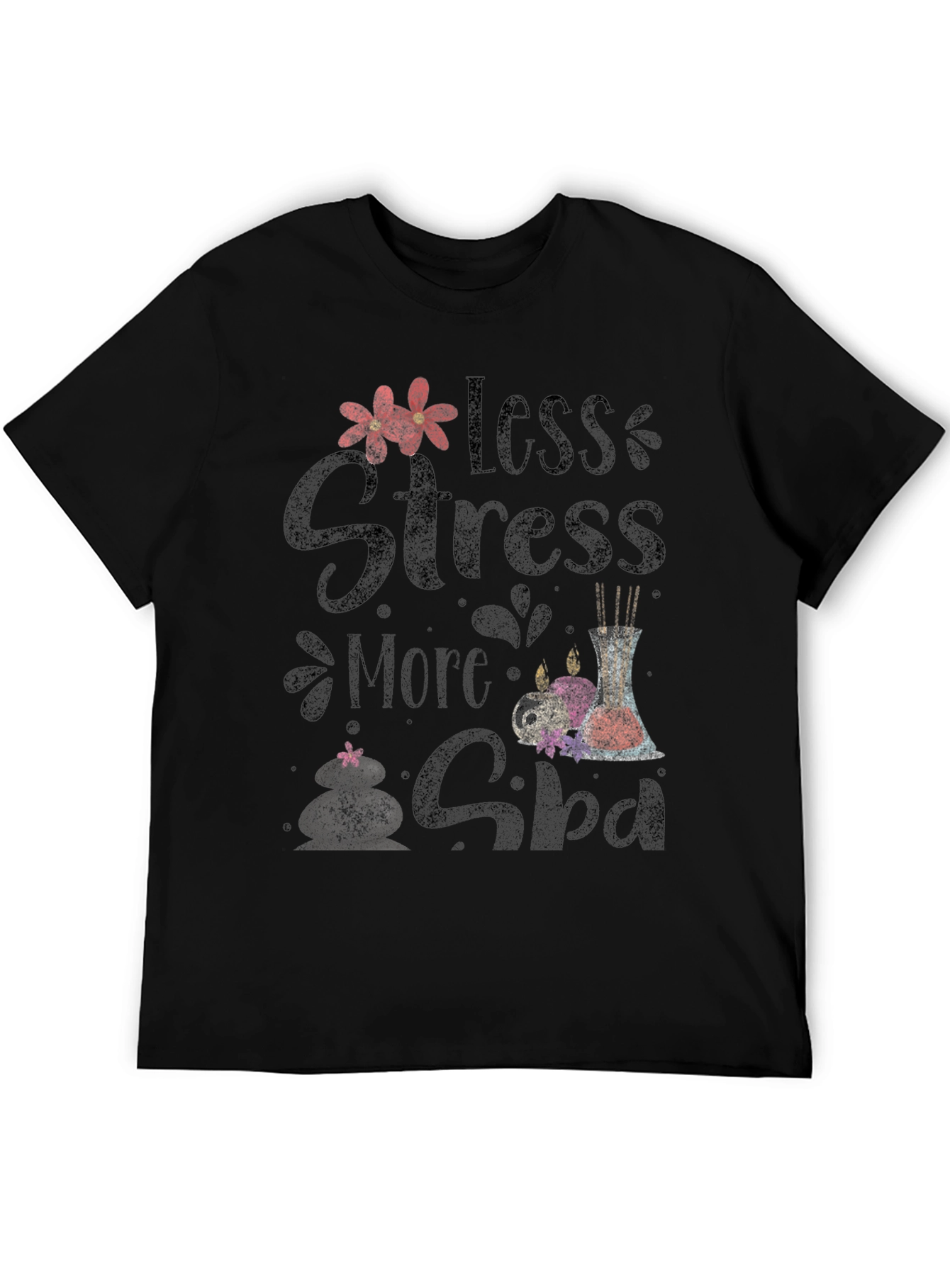 Less Stress More Spa Graphic Tee