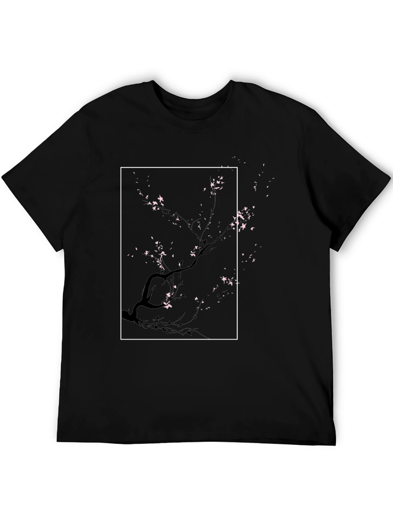 Sakura Tree Graphic Tee - Modern Japanese Style