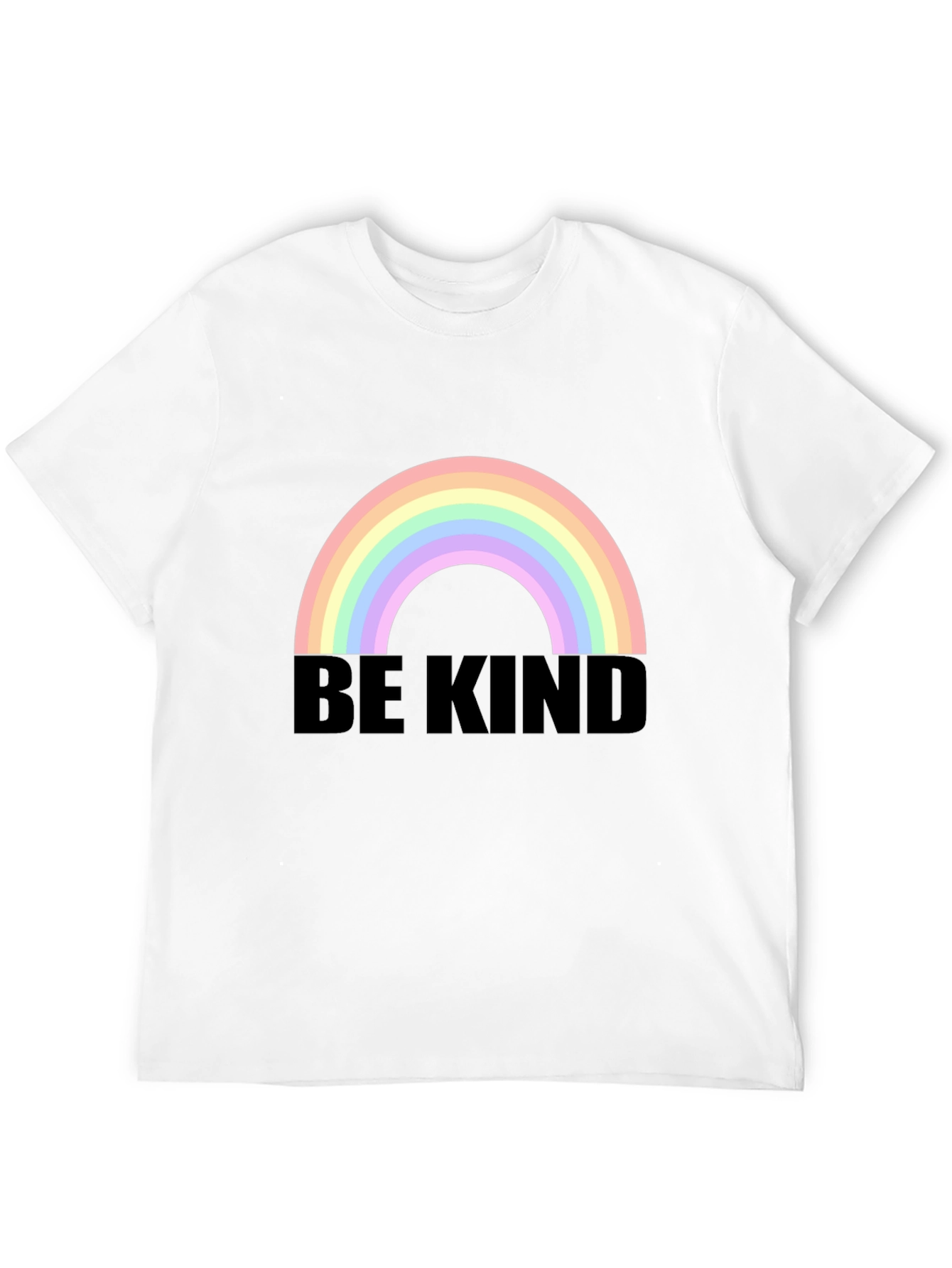 Be Kind Rainbow T-Shirt - Comfort Fit