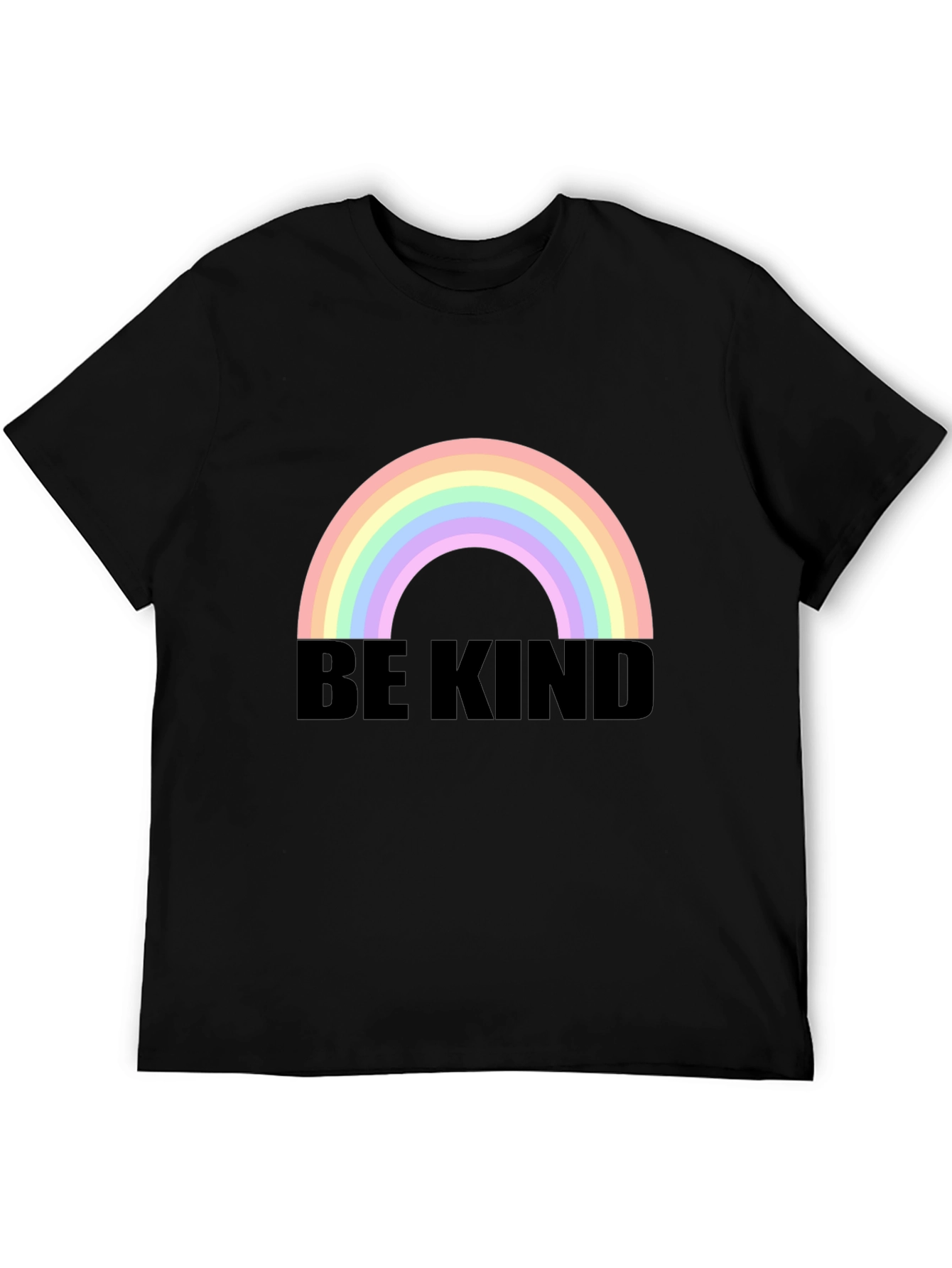 Be Kind Rainbow T-Shirt - Comfort Fit