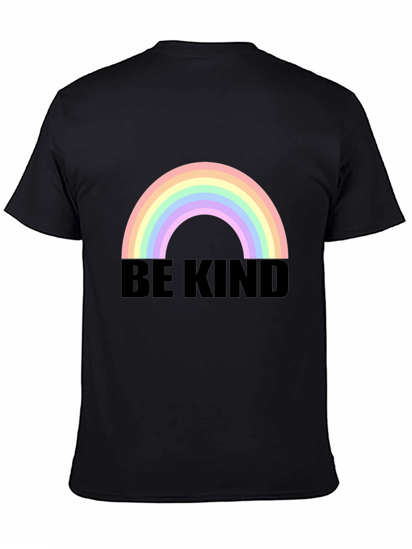 Be Kind Rainbow T-Shirt - Comfort Fit