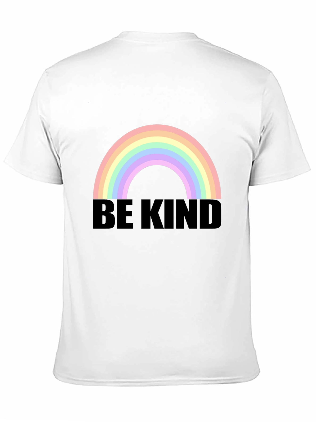 Be Kind Rainbow T-Shirt - Comfort Fit