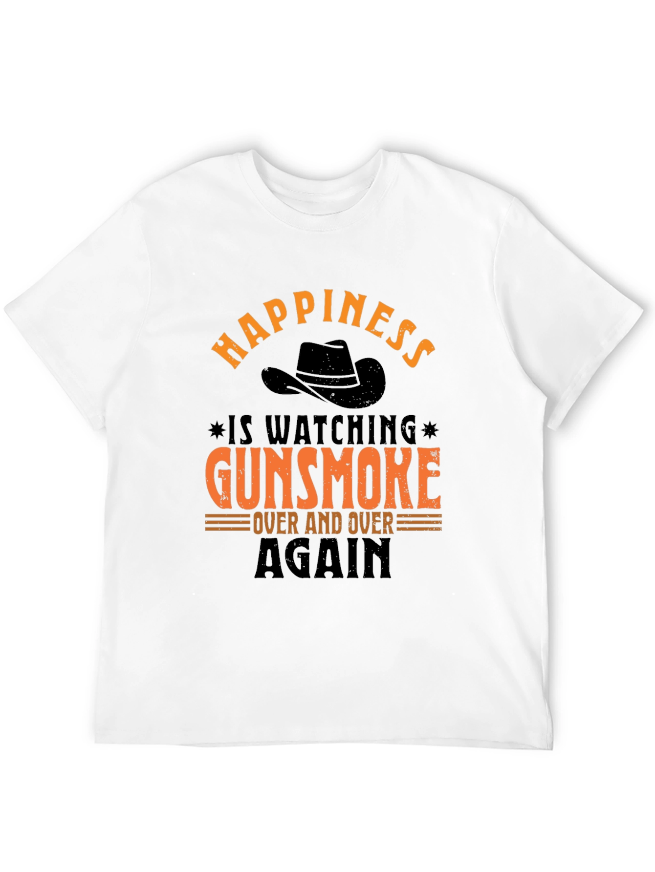 Gunsmoke Fan T-Shirt - Happiness is Watching