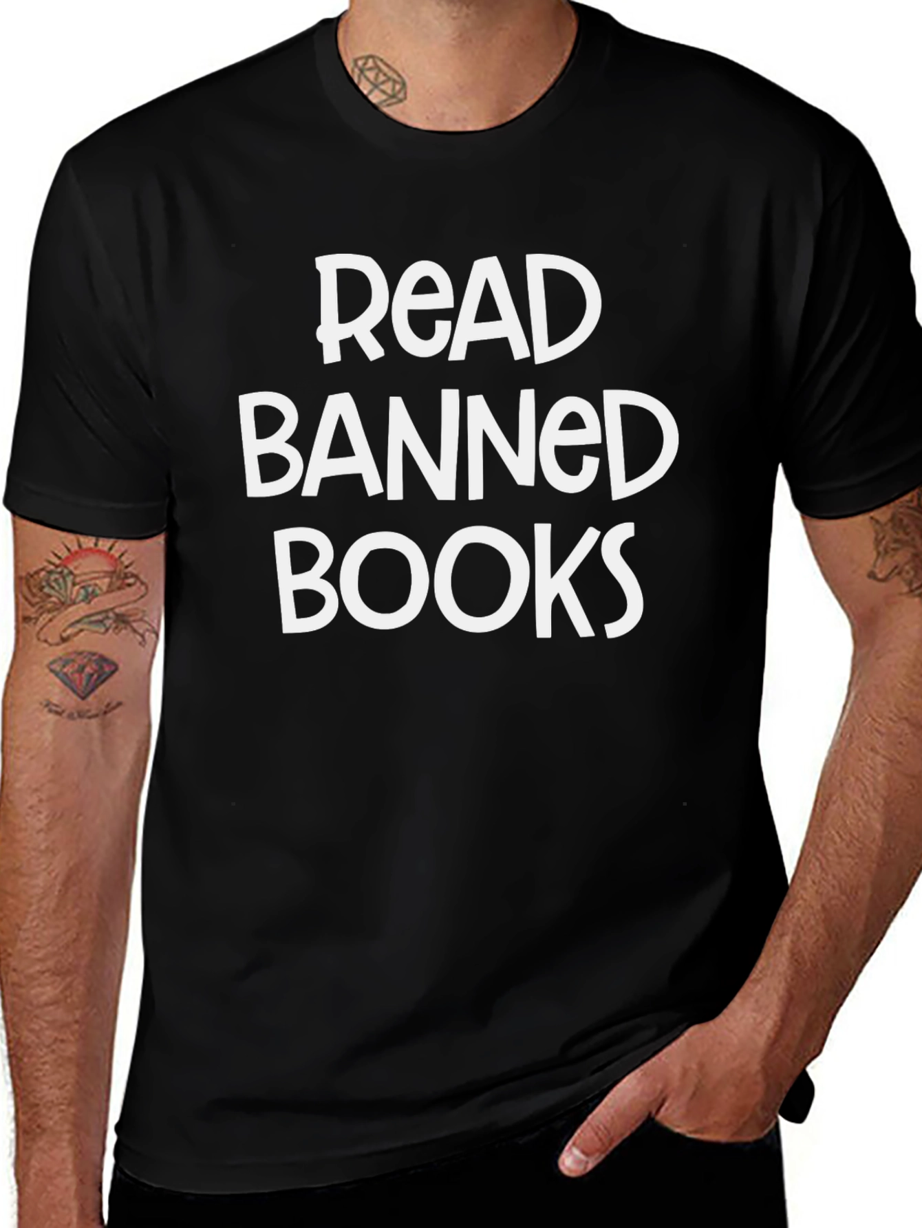 Read Banned Books T-Shirt - Advocate Literacy!