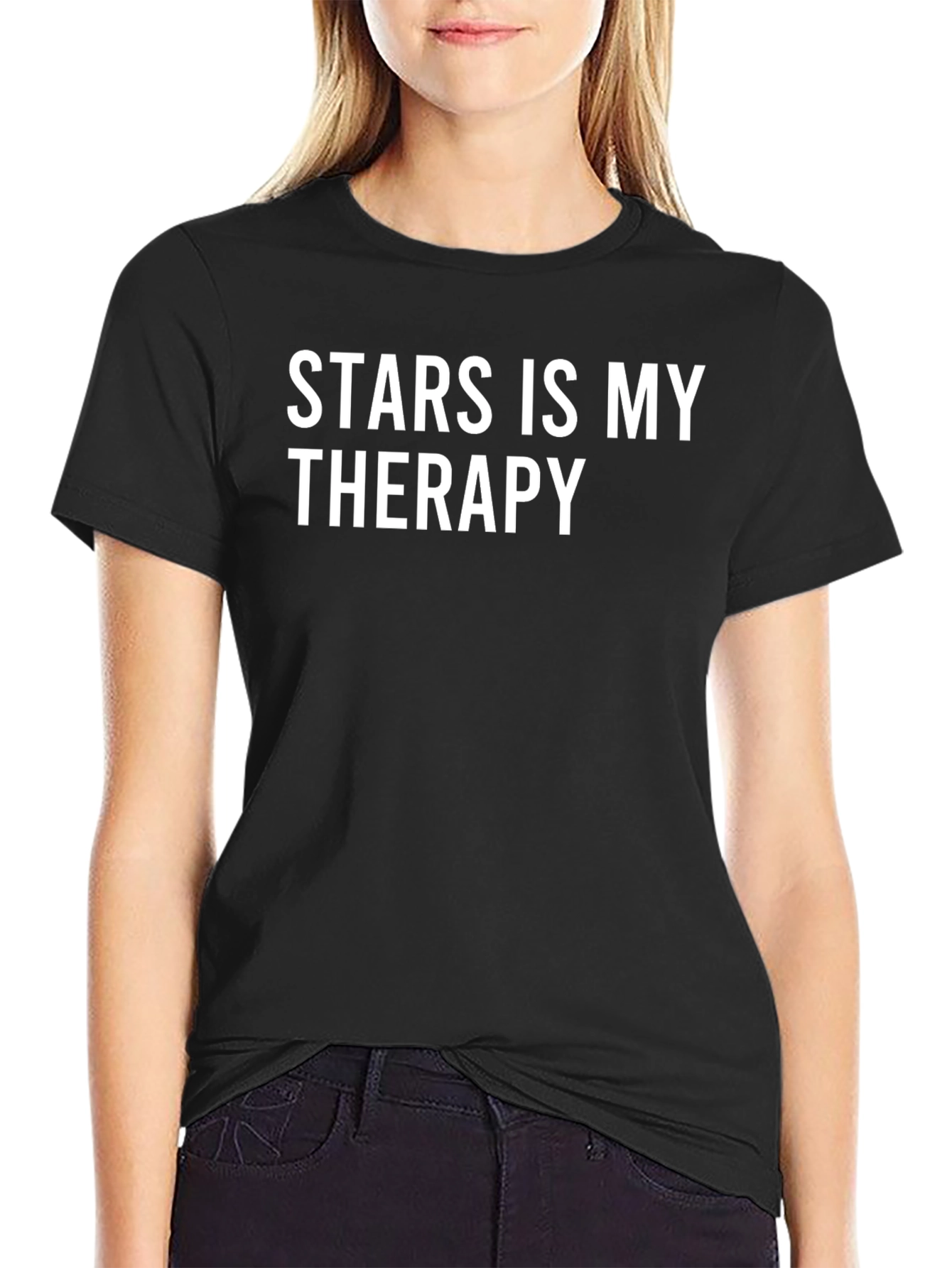Stars Is My Therapy Graphic T-Shirt