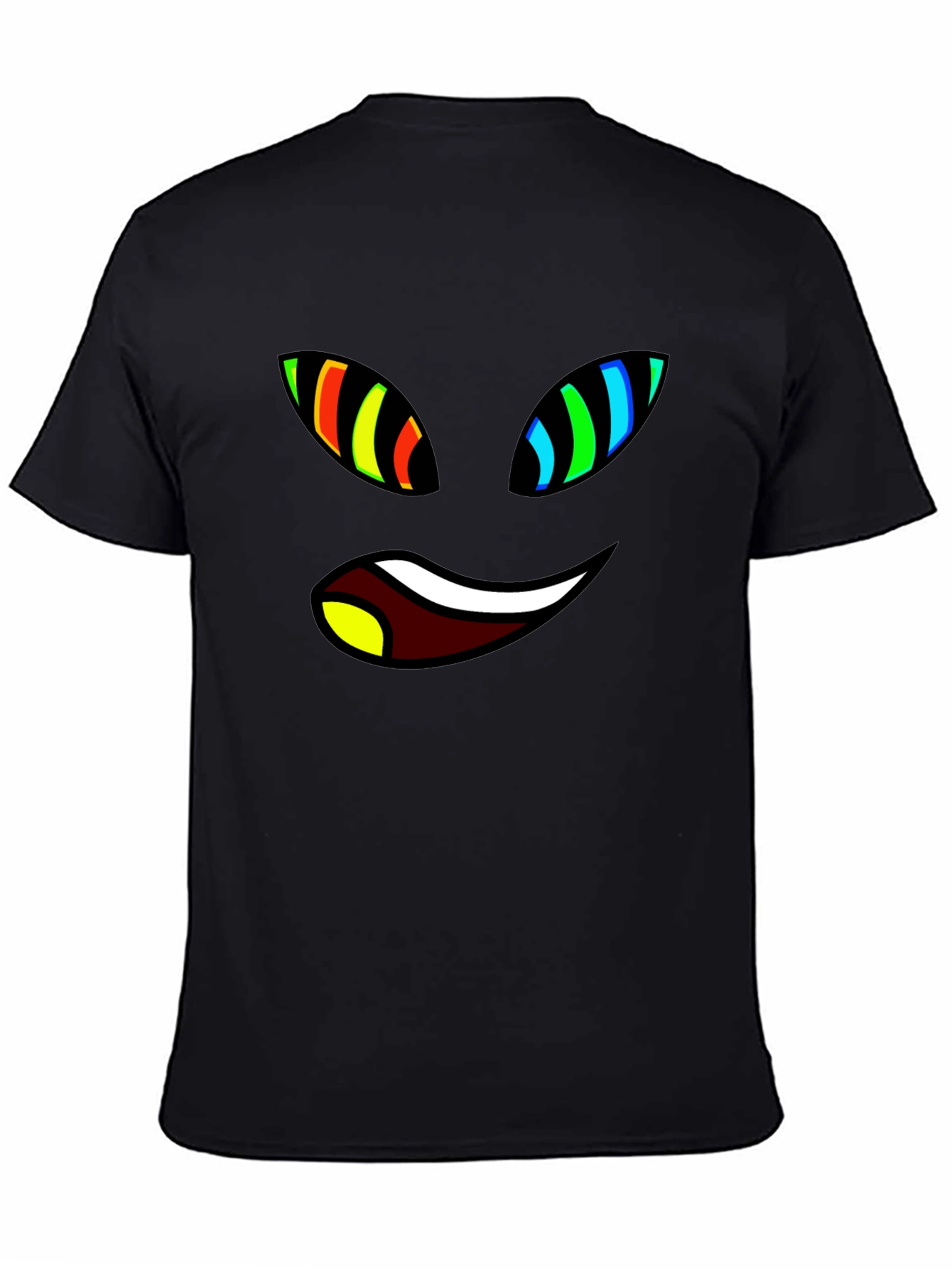 Psychedelic Grin T-Shirt - Unique Graphic Tee