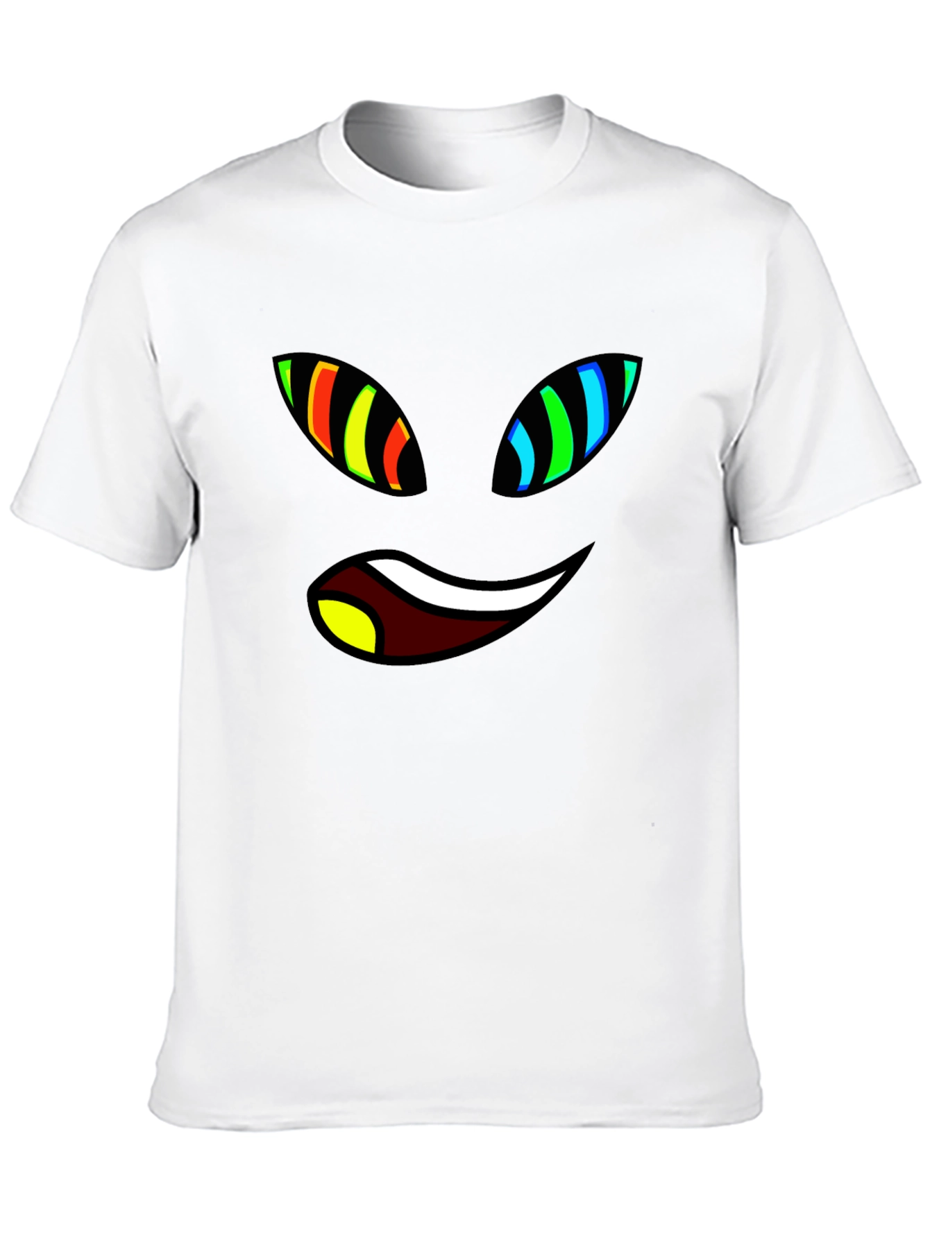 Psychedelic Grin T-Shirt - Unique Graphic Tee